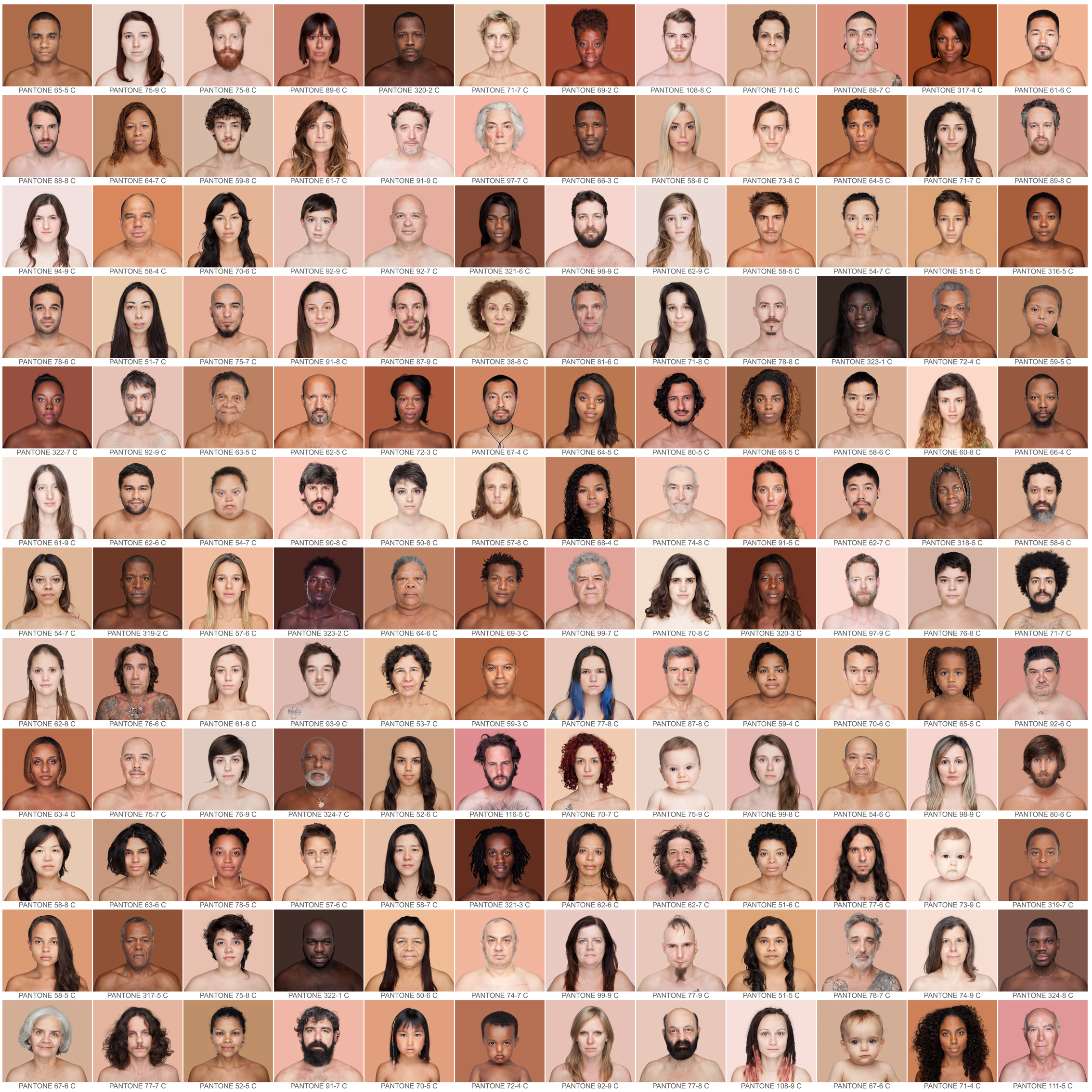 Mosaic from the series Humanae