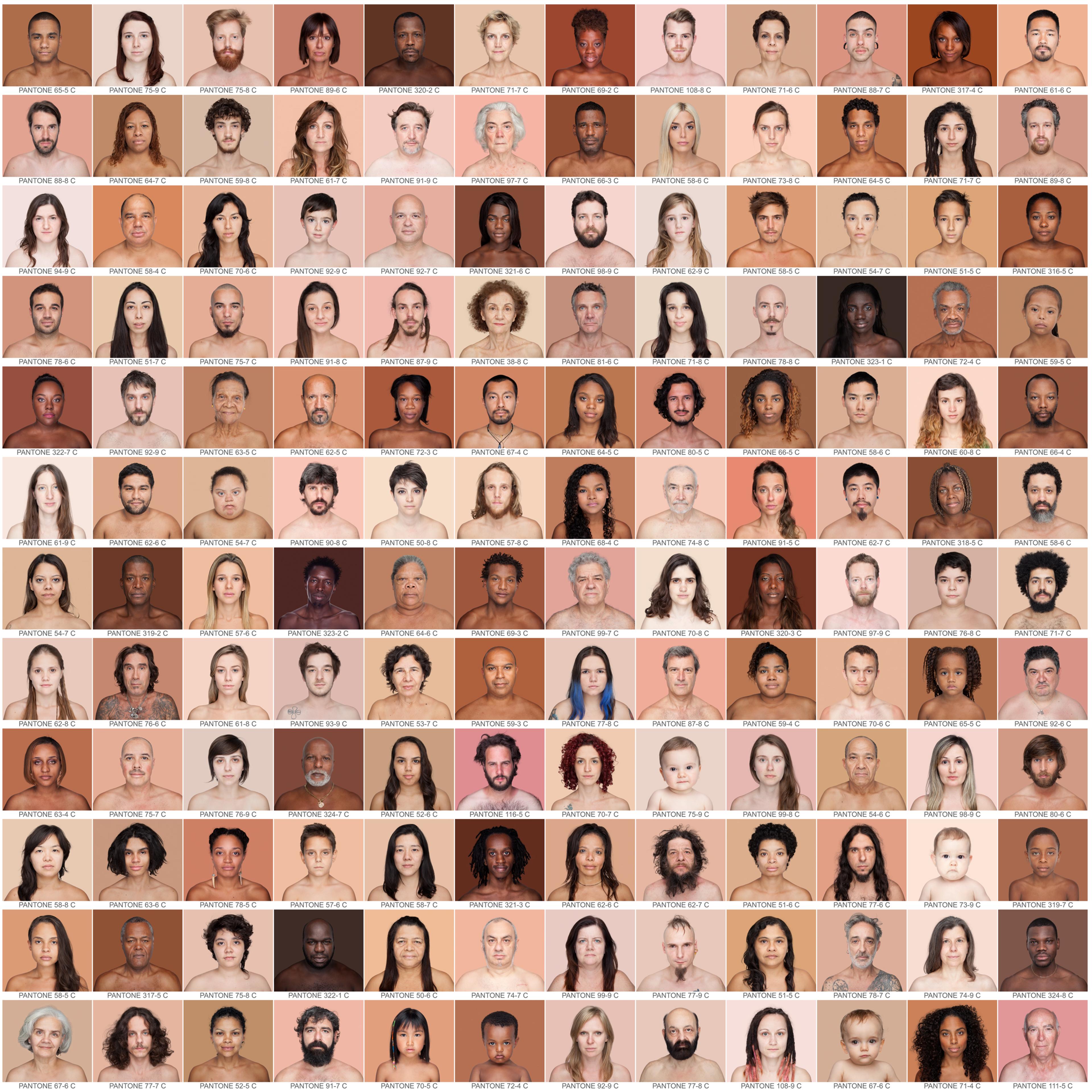 Mosaic from the series Humanae