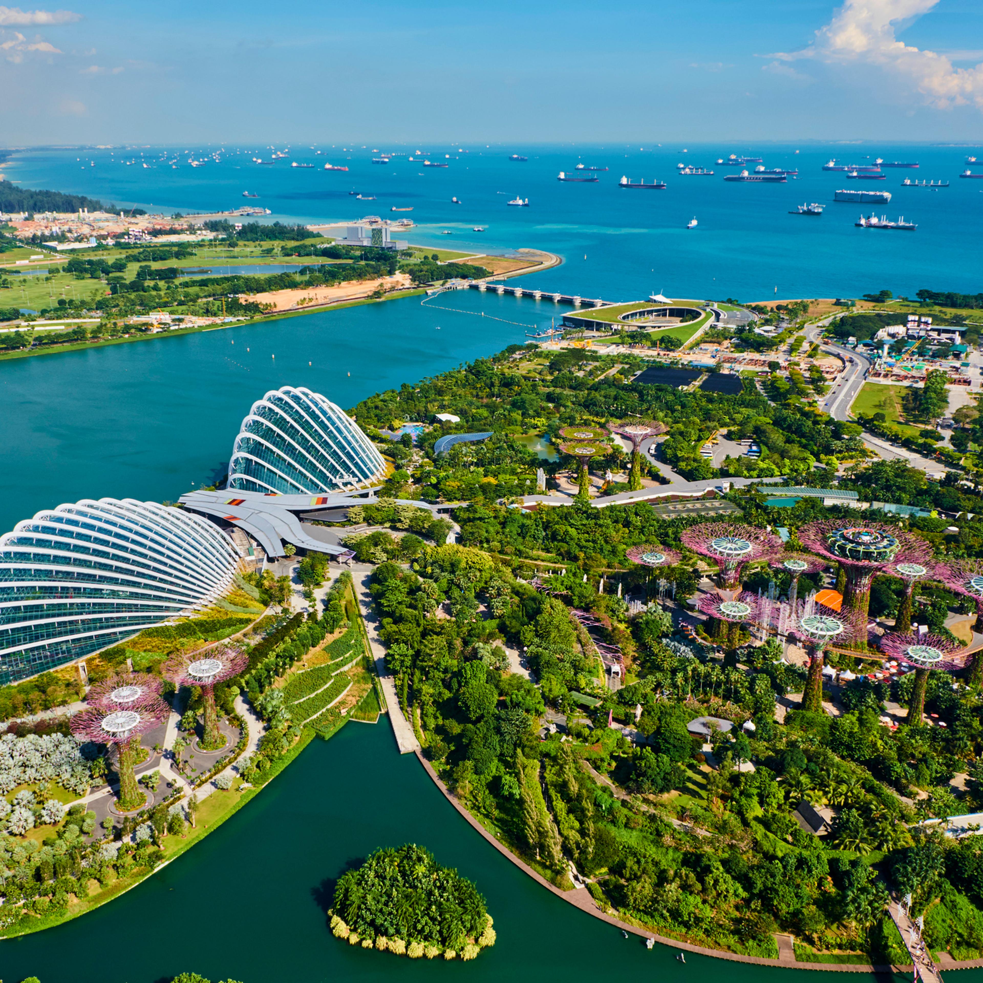 Singapore, Garden By the bay, Supertree Grove