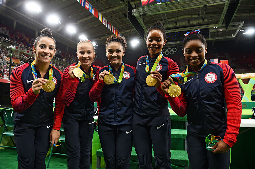 gymnastics simone biles final five team rio olympics 2016