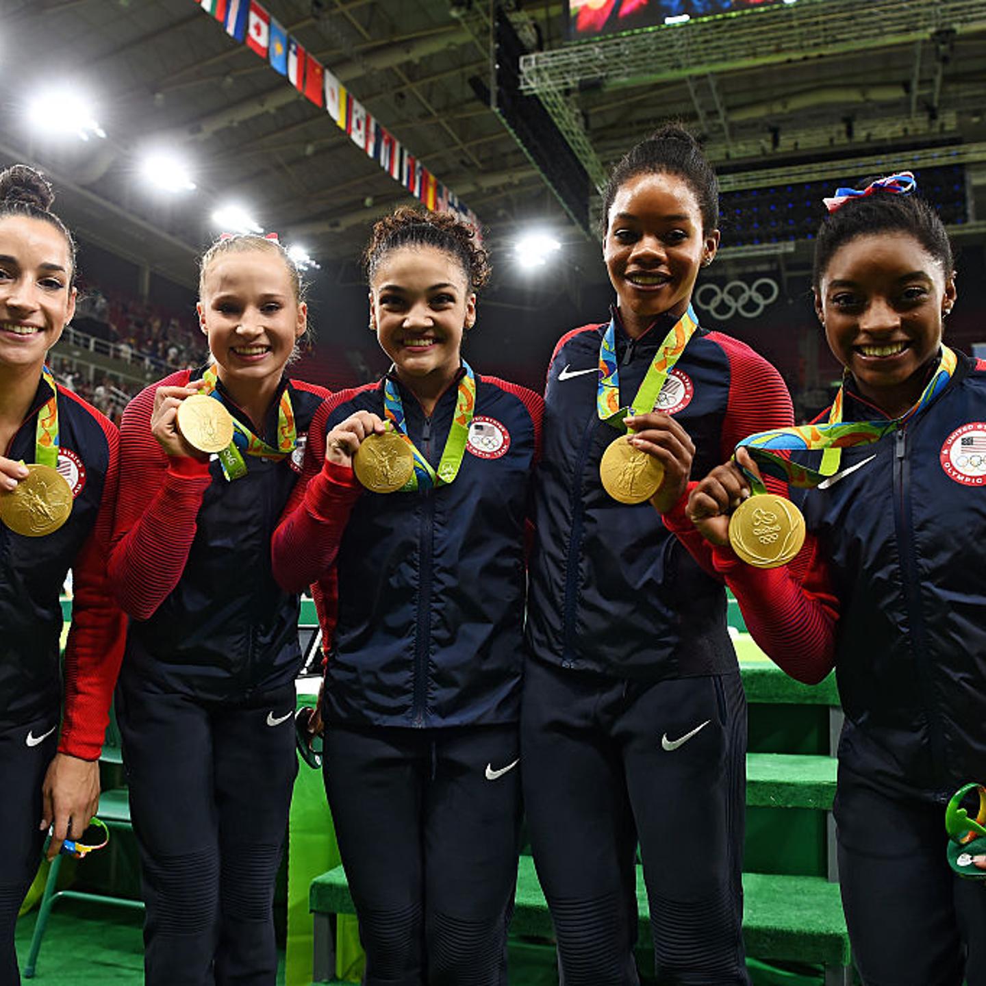gymnastics simone biles final five team rio olympics 2016