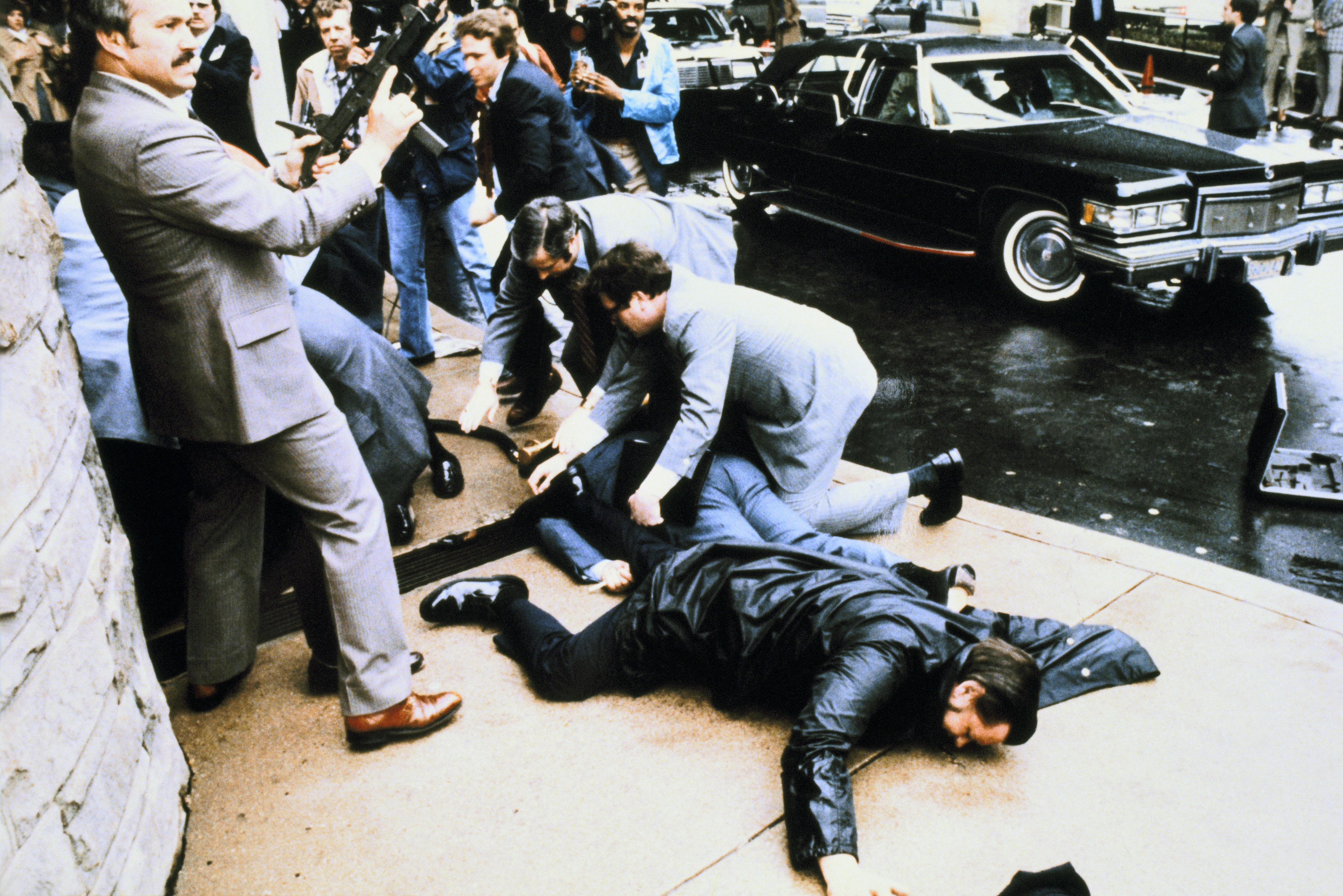 Washington Dc, Assassination Attempt Against The President Ronald Reagan In 1981, March 30