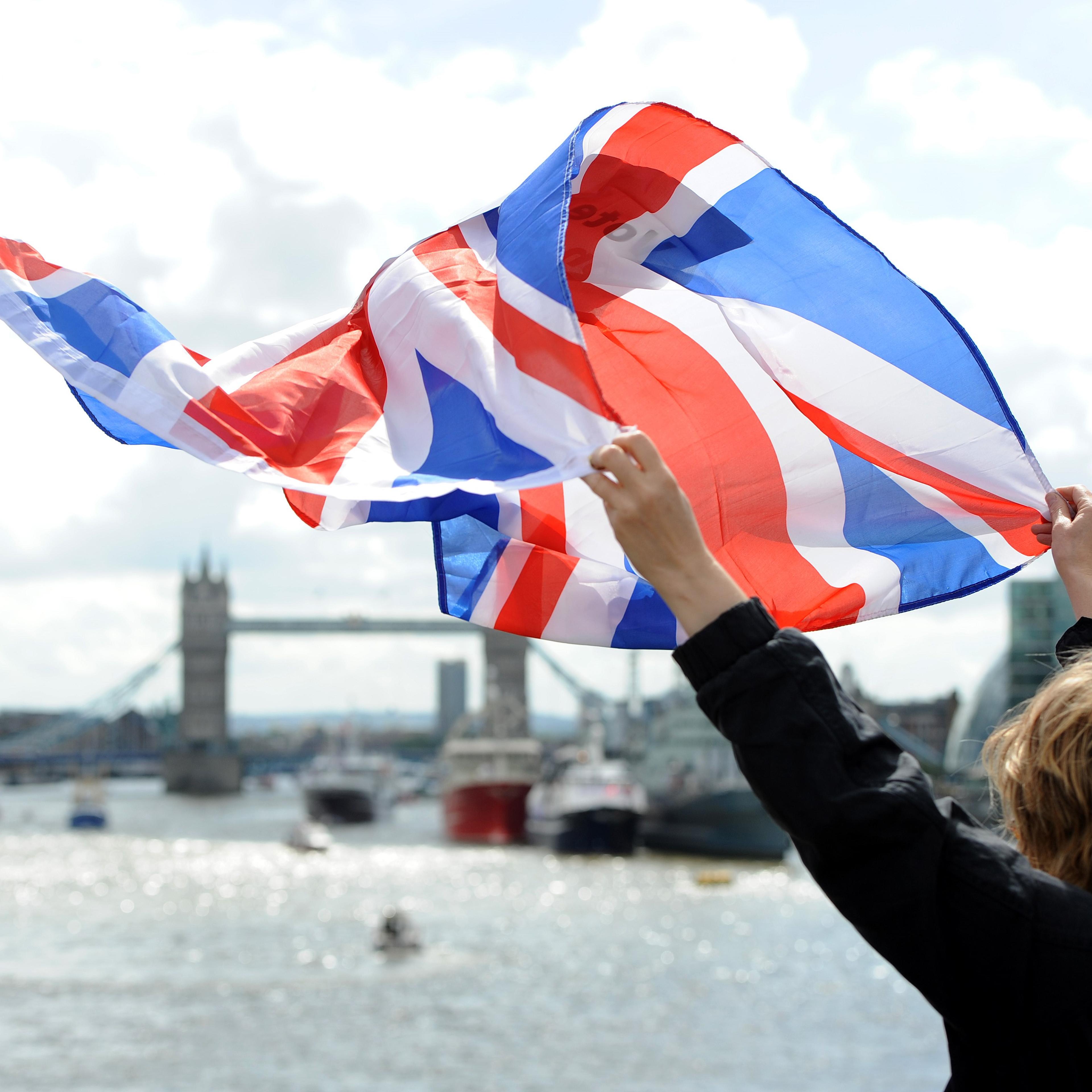 Fishing boat campaigning for Brexit in London