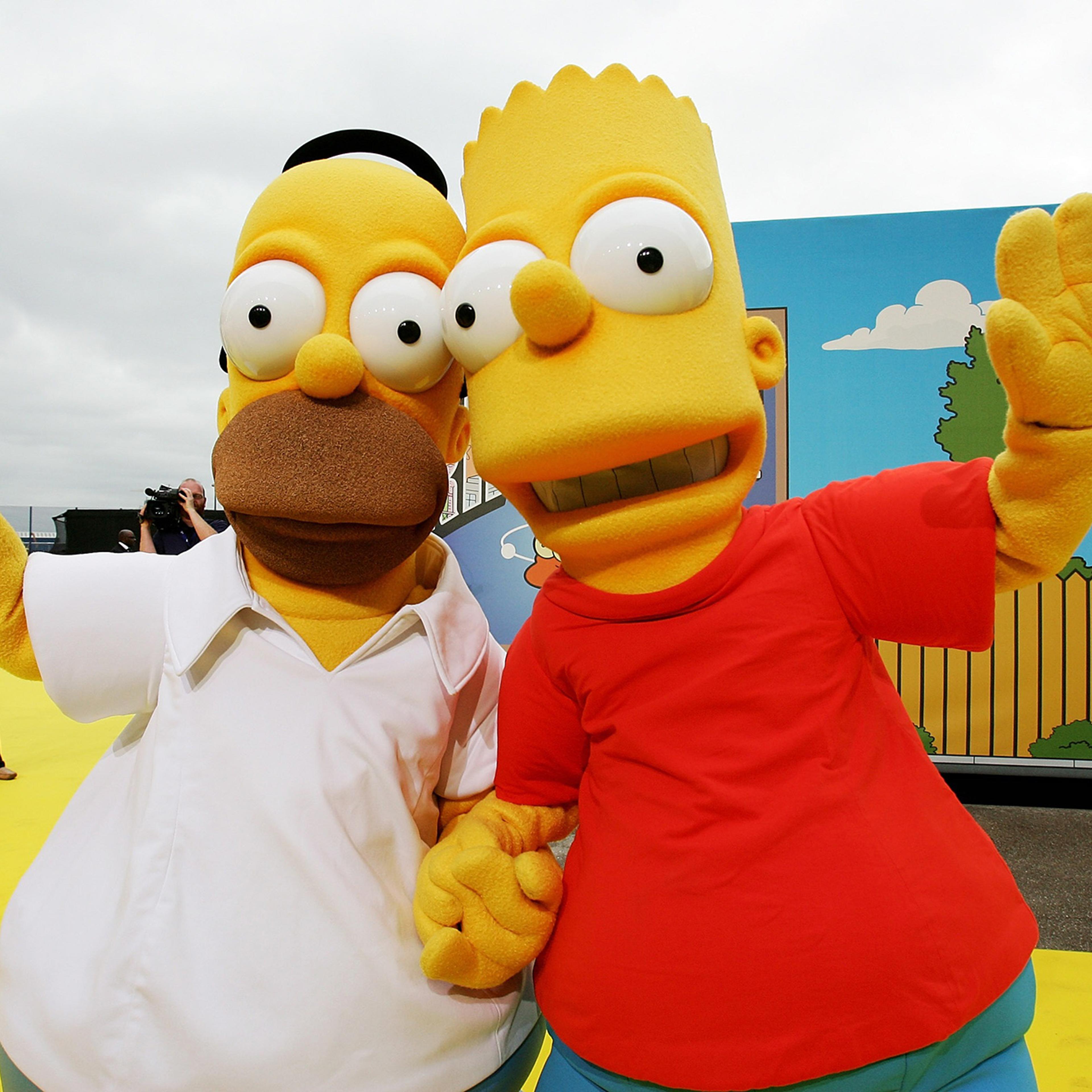 The Simpsons Movie - UK film premiere - Red Carpet
