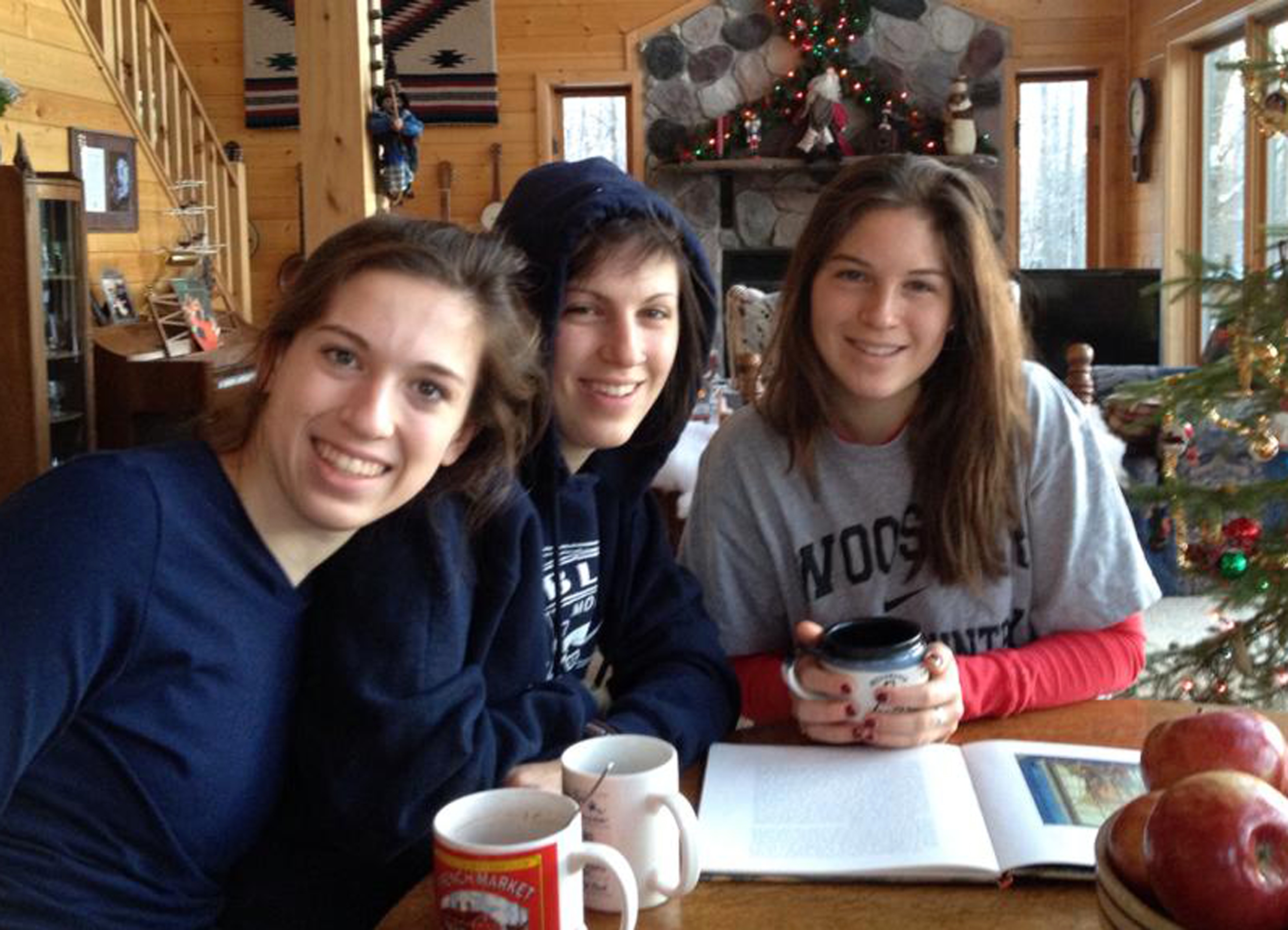 Undated photo of Megan Margaret Andrews-Sharer (C) of Milwaukee with sisters, Erin Andrews-Sharer (R) of Columbus, Ohio, and Kelsi Andrews-Sharer, of Columbus, Ohio.