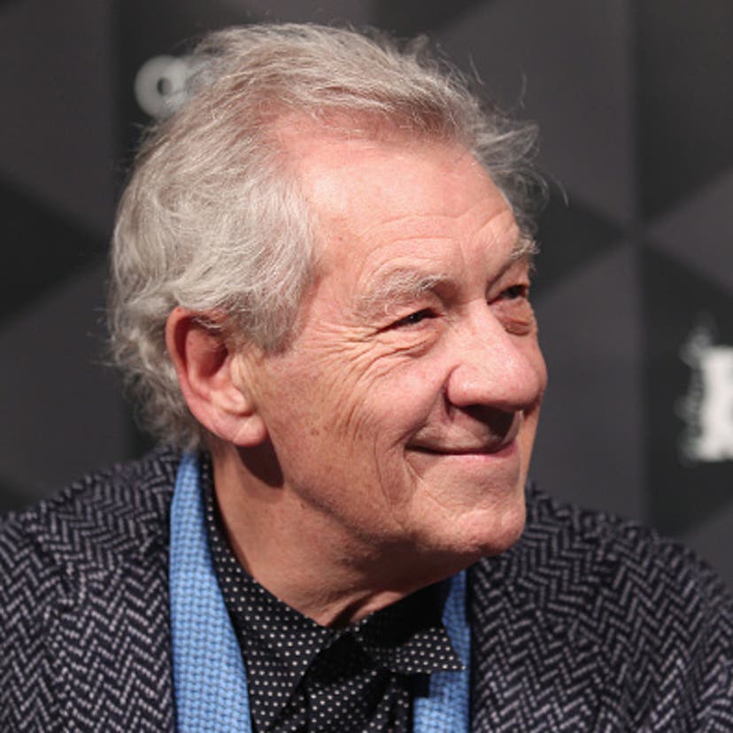 Sir Ian Mckellen during a Q&A for the film 'Mr Holmes' at the 65th Berlinale International Film Festival in Berlin, Germany on Feb. 8, 2015.