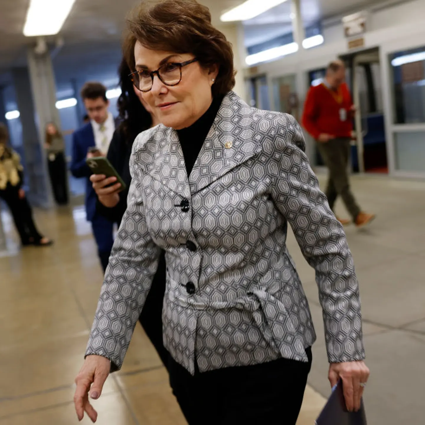 Senate Lawmakers Return To Capitol Hill After Weekend