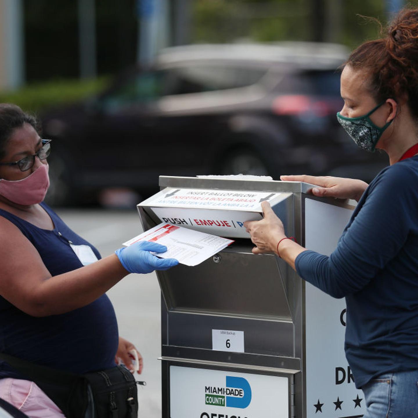 Florida Primary Ballots Are Tabulated At Miami-Dade Election Headquarters