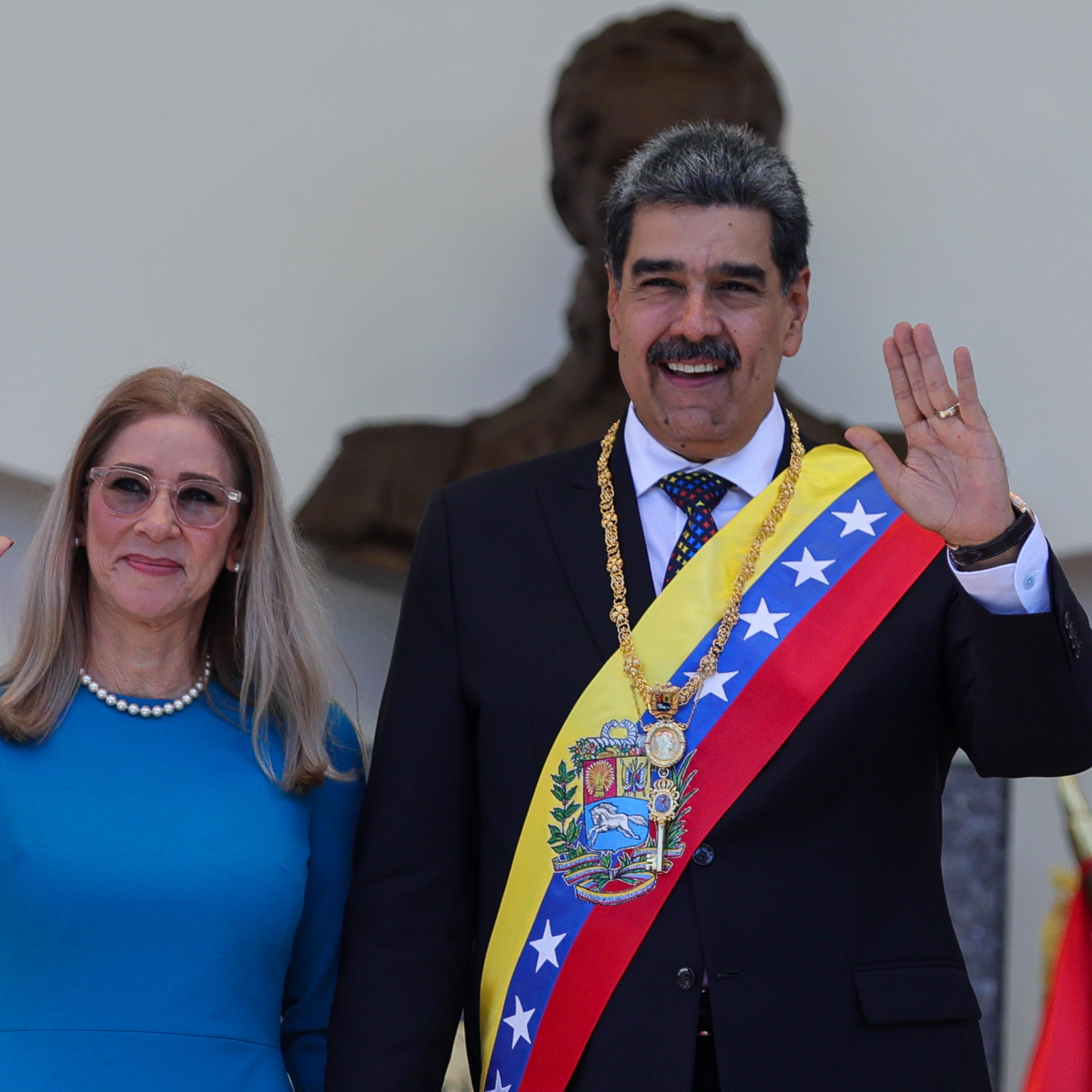Nicolas Maduro Takes Office As President Of Venezuela For A Third Consecutive Term