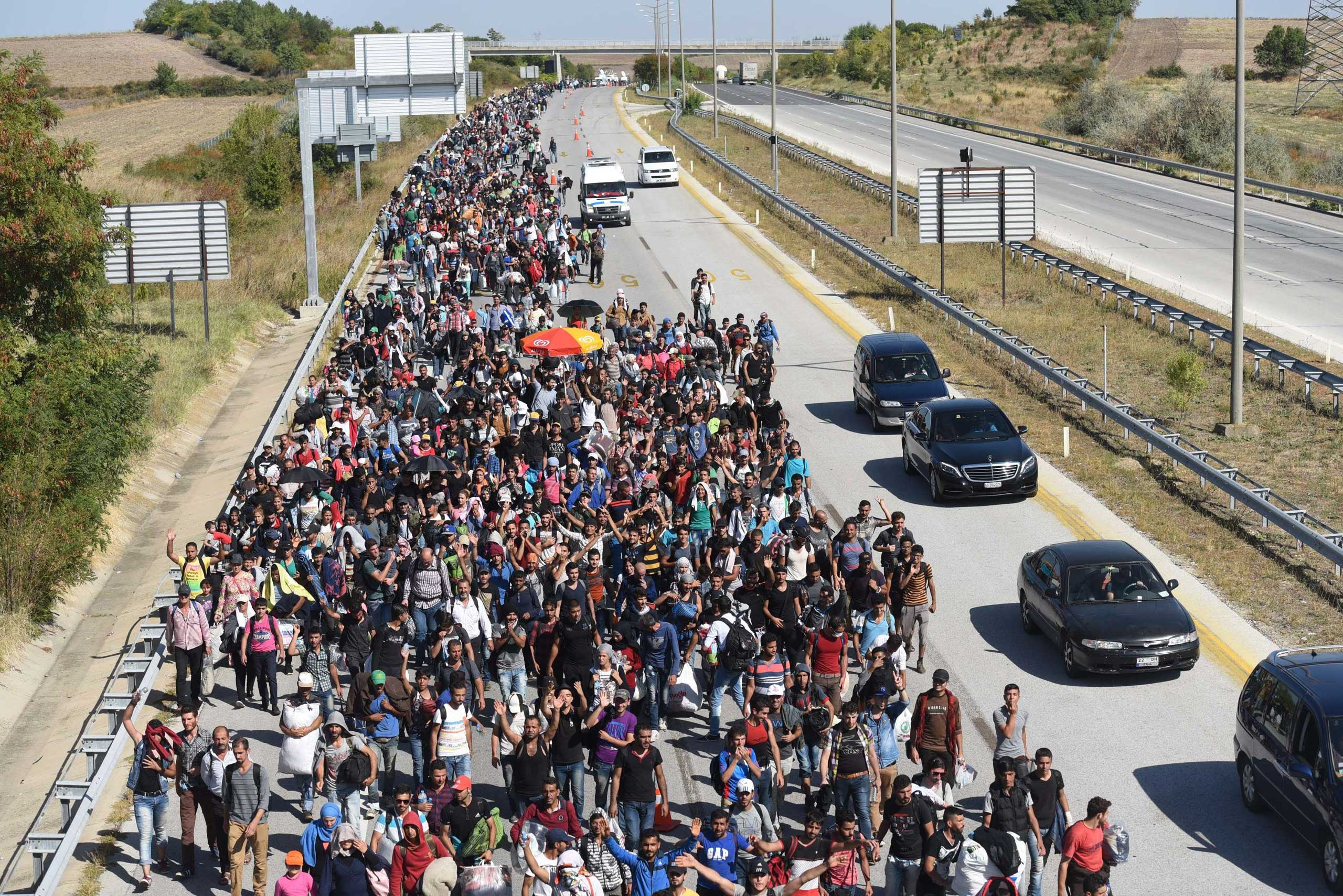 Migrants: Borders Should Be Checkpoints, Not Roadblocks