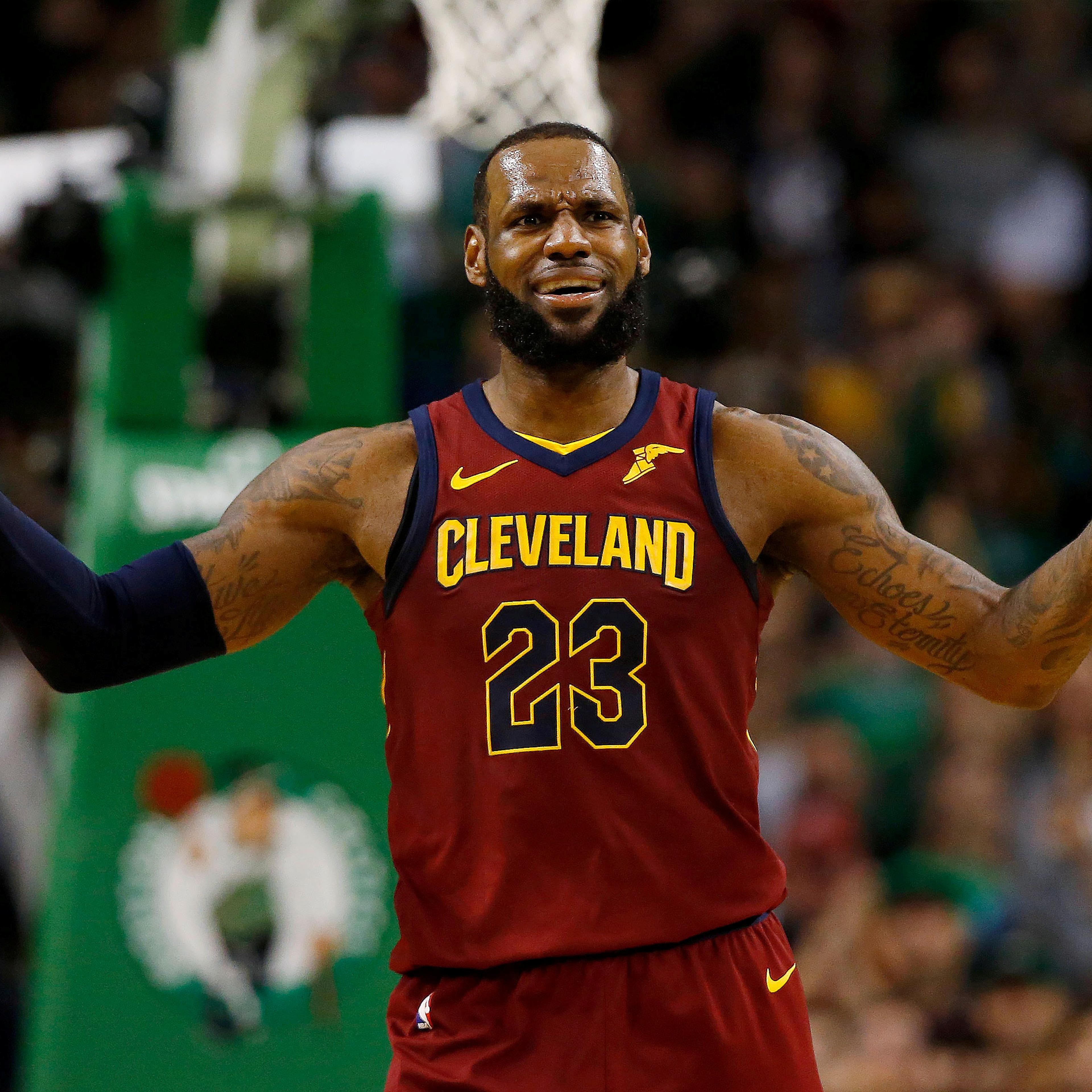 FILE PHOTO: NBA: Playoffs-Cleveland Cavaliers at Boston Celtics