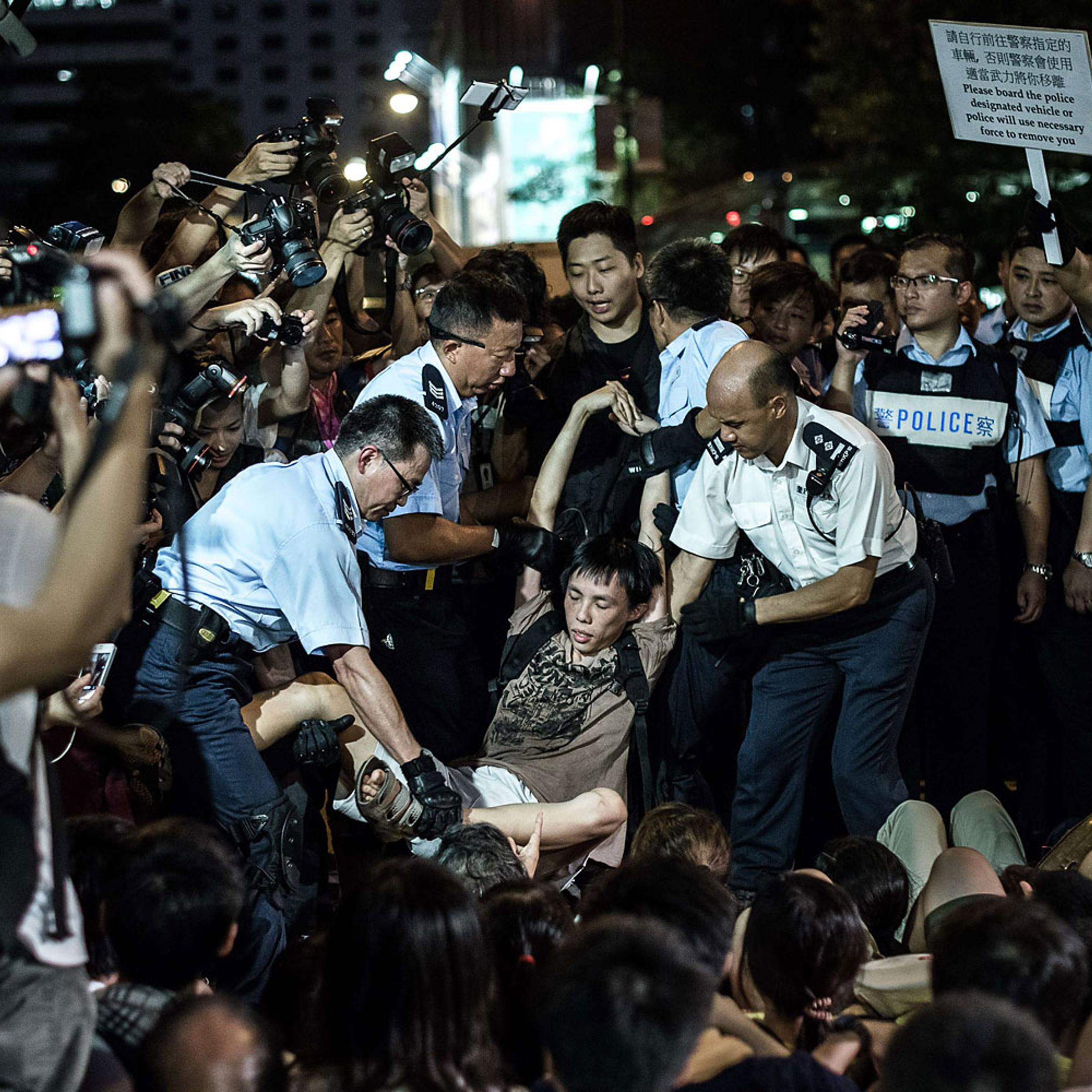 HONG KONG-CHINA-POLITICS-DEMOCRACY