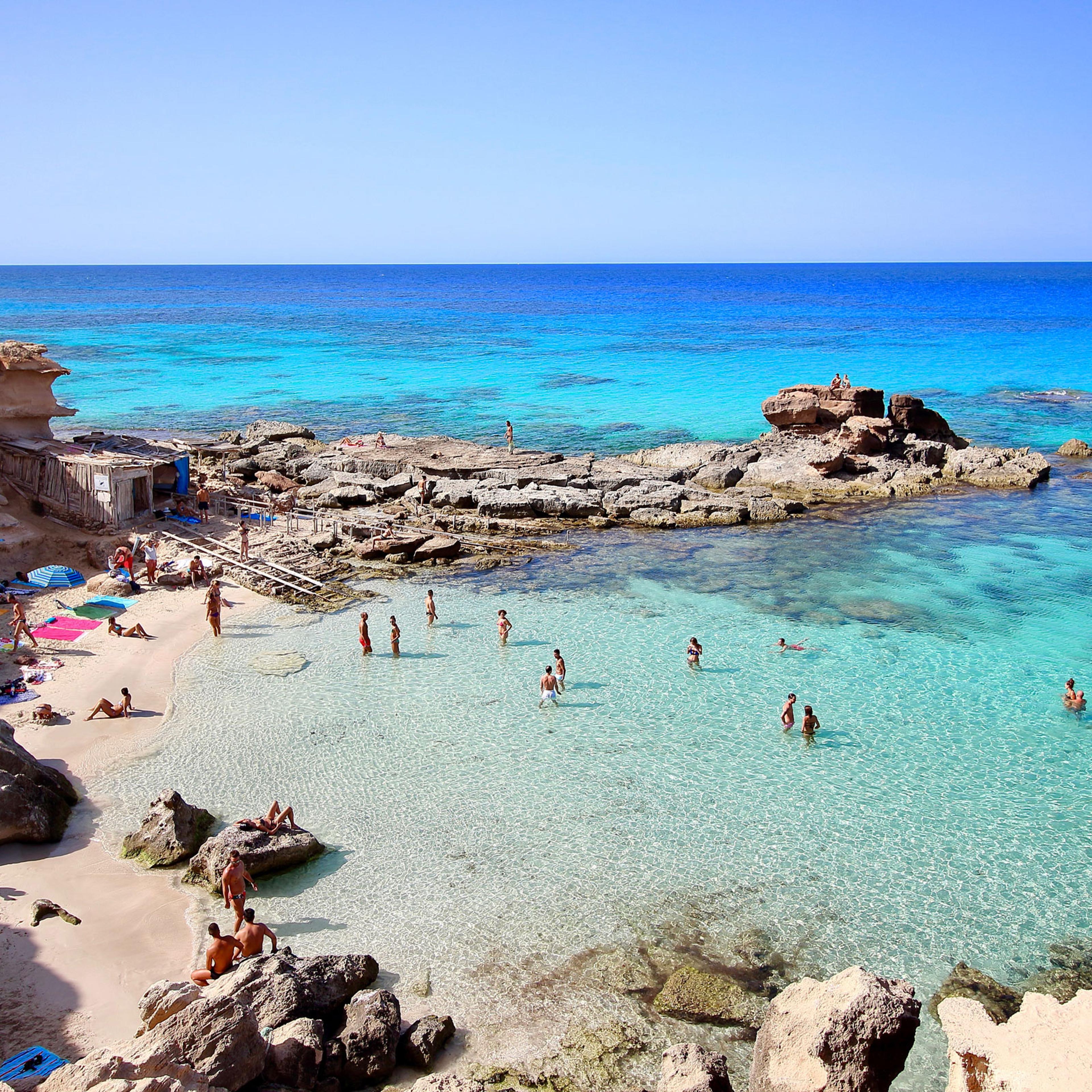 A beach at Dunas de Formentera