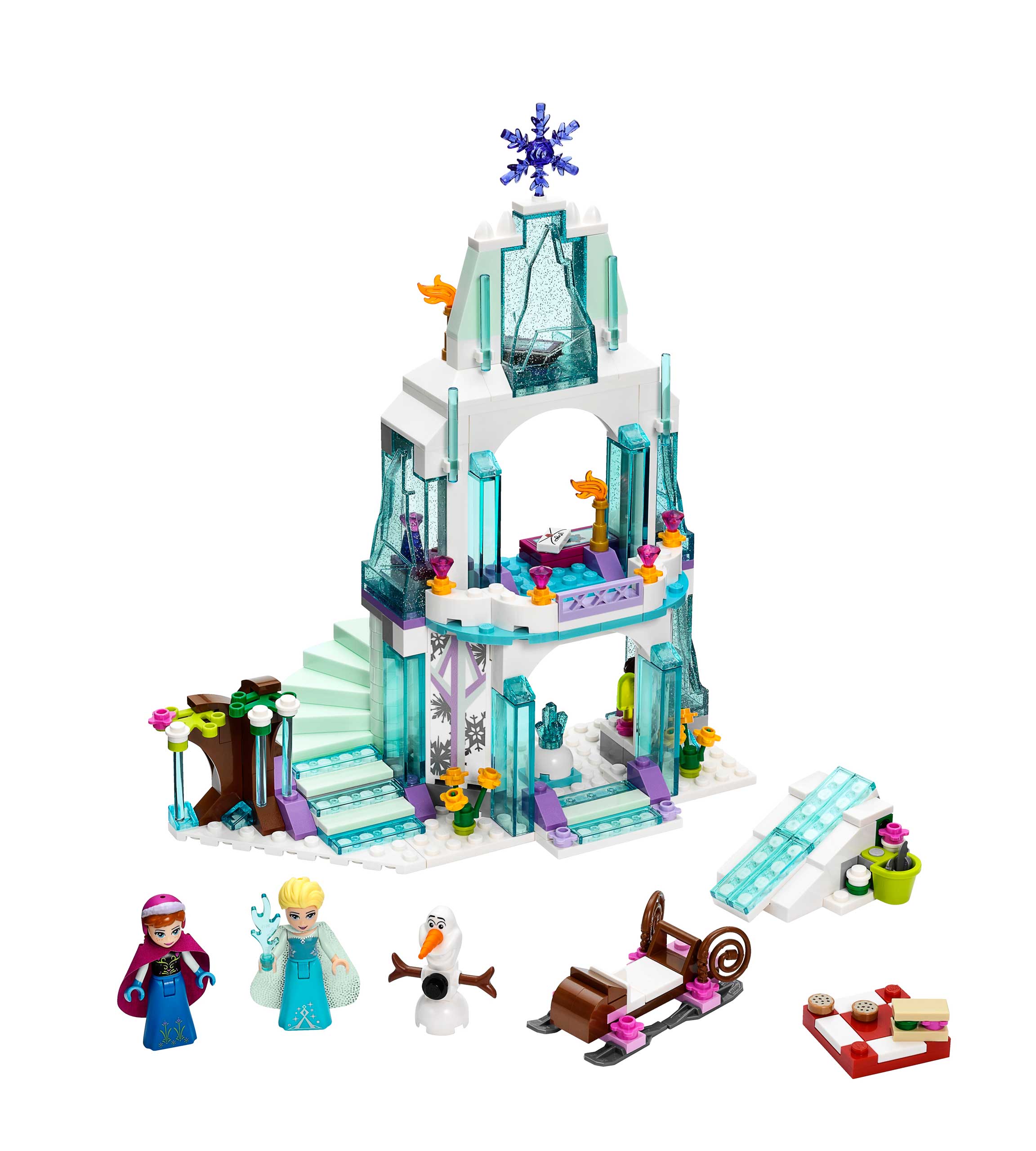 Frozen toy castle