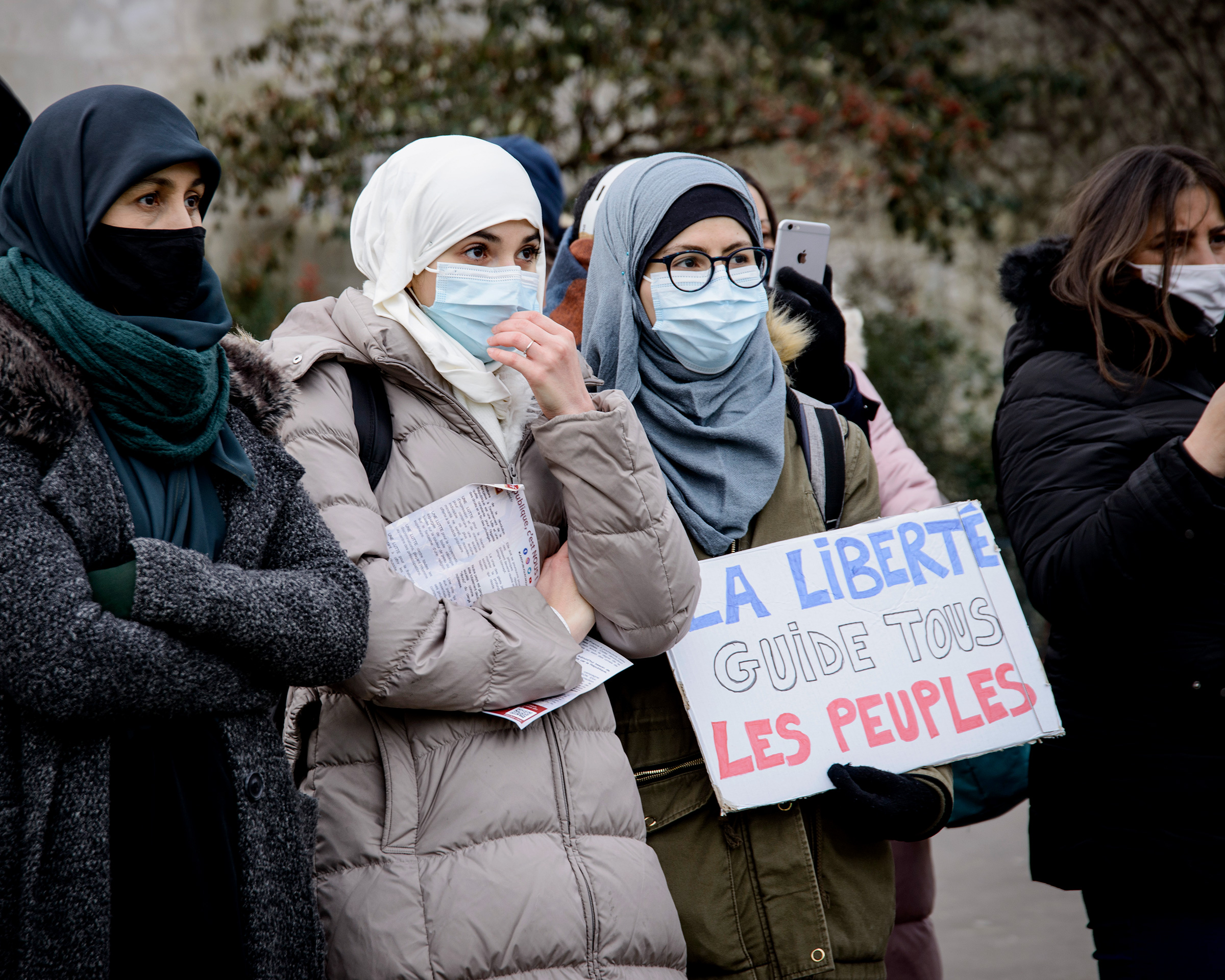 FRANCE - PROTEST AGAINST THE BILL ON SEPARATISM