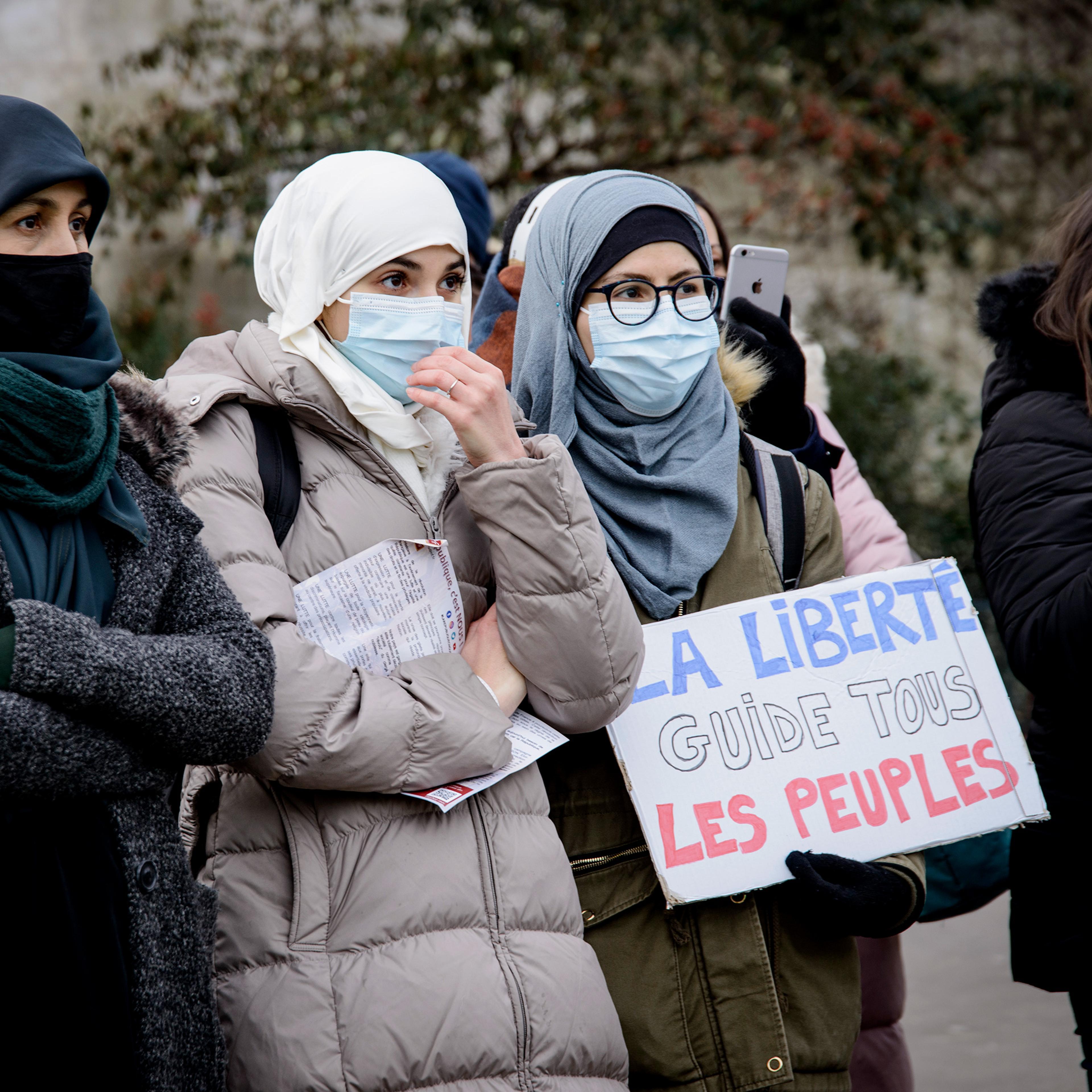 FRANCE - PROTEST AGAINST THE BILL ON SEPARATISM