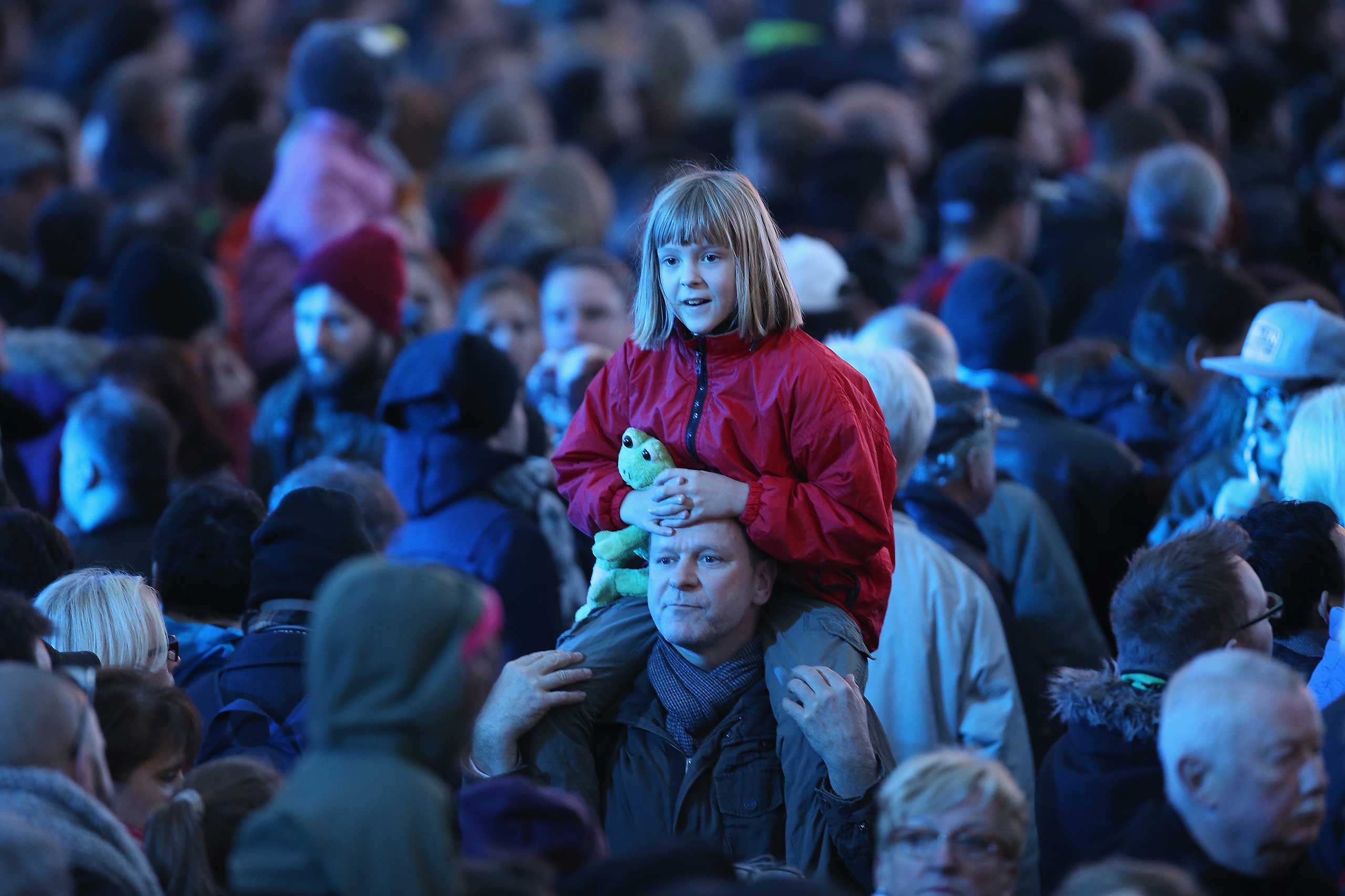 Germany Celebrates 25th Anniversary Of The Fall Of The Berlin Wall