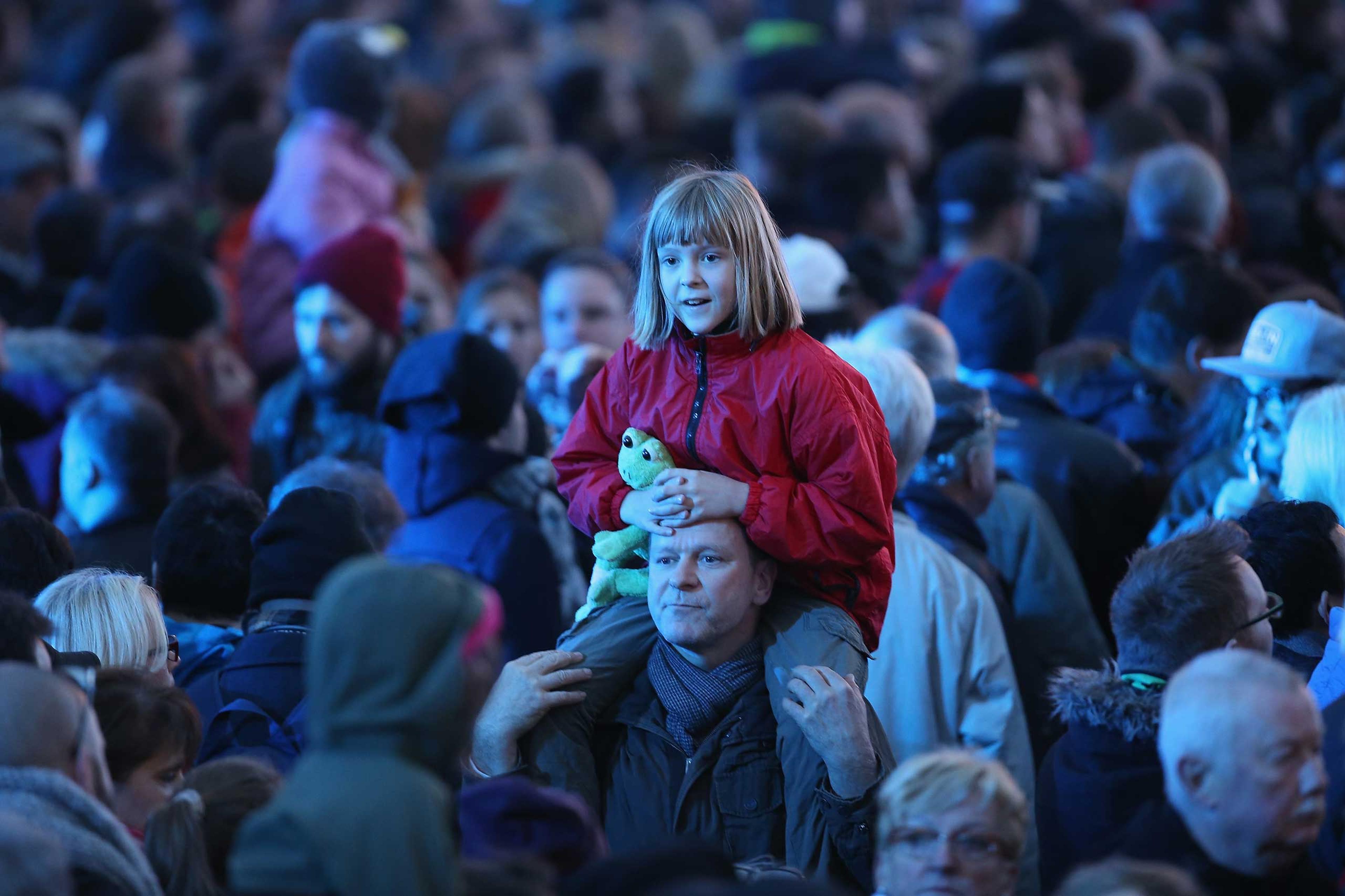Germany Celebrates 25th Anniversary Of The Fall Of The Berlin Wall