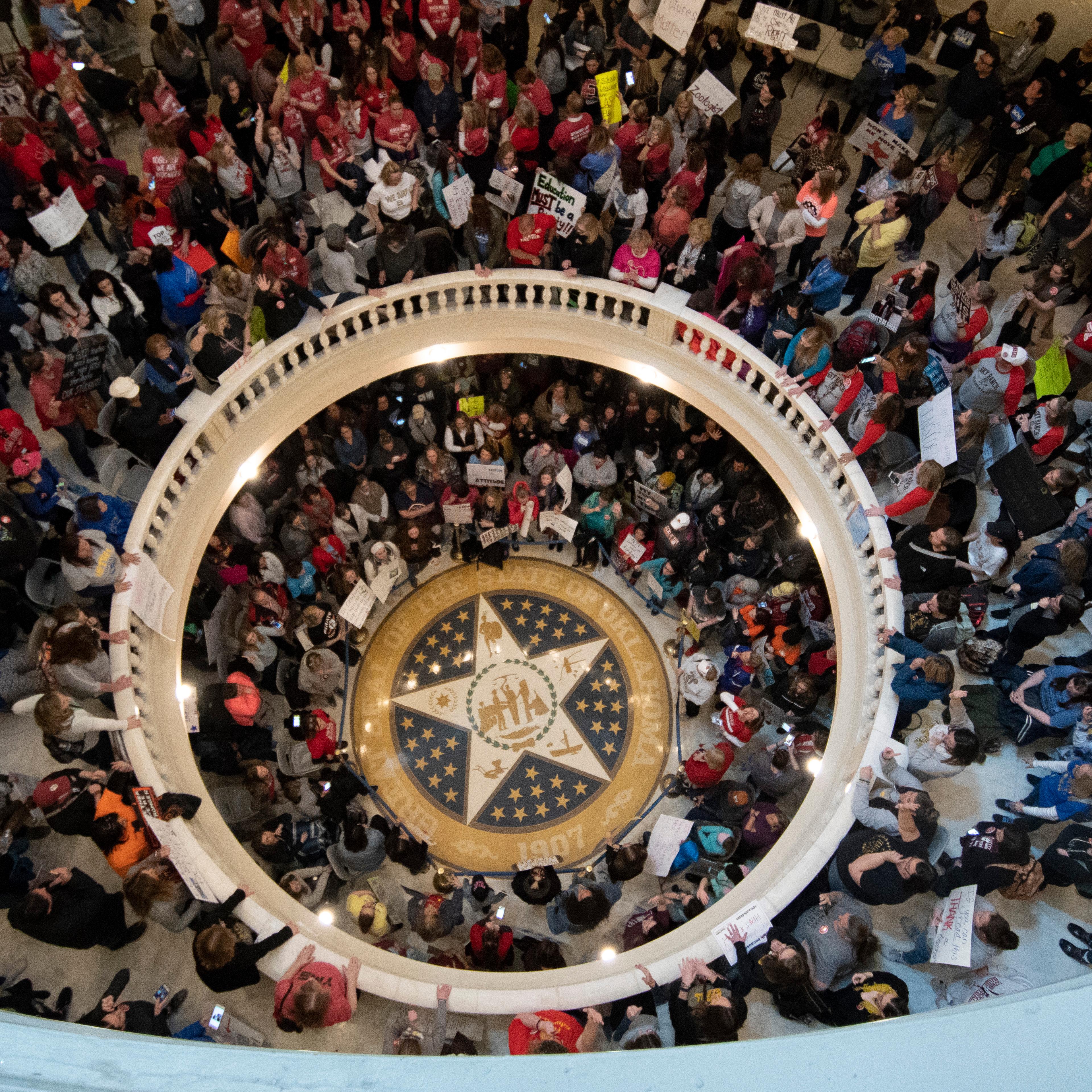 Oklahoma Teachers Continue To Strike