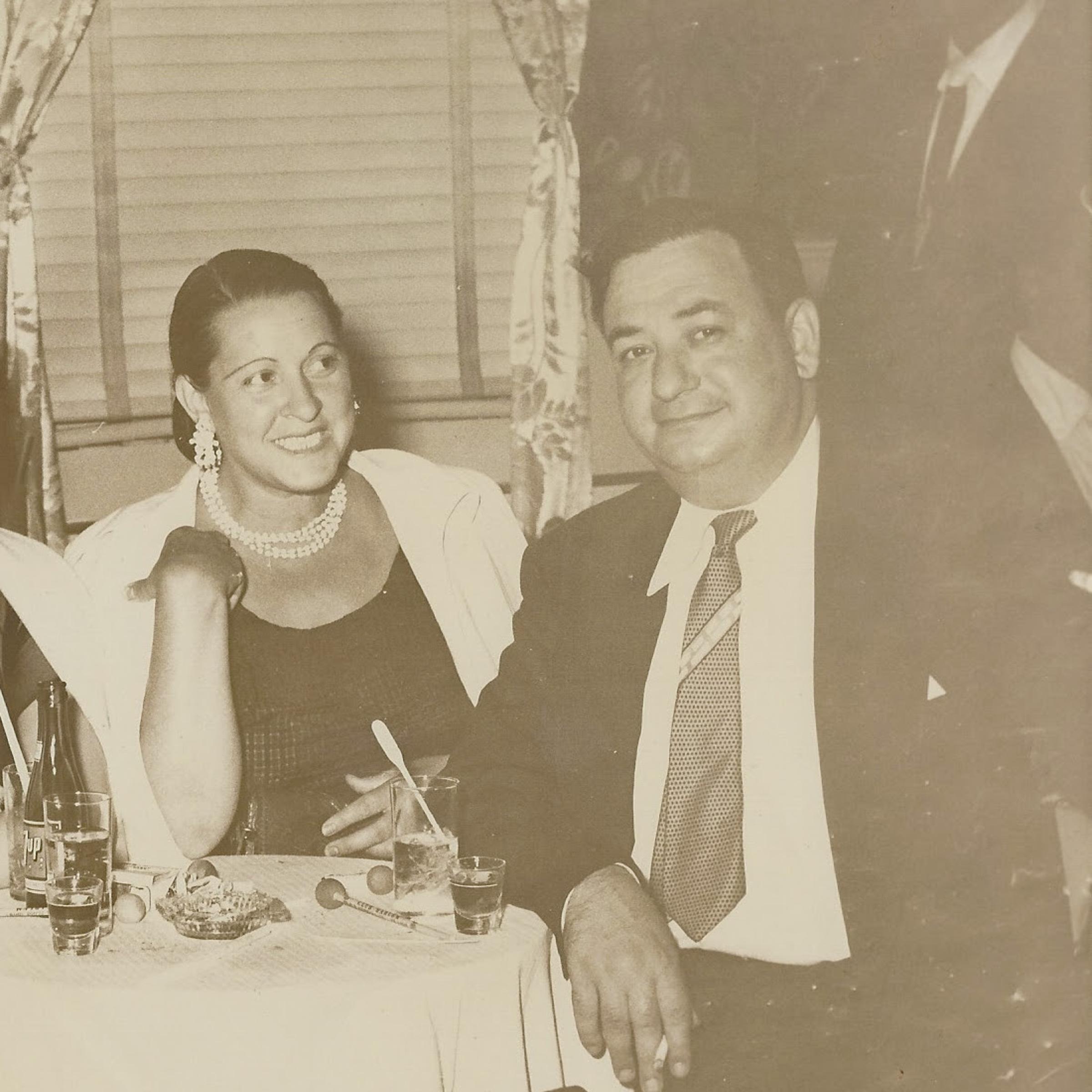 The author's grandfather Russ Shorto and his wife Mary, circa 1955, in Atlantic City.