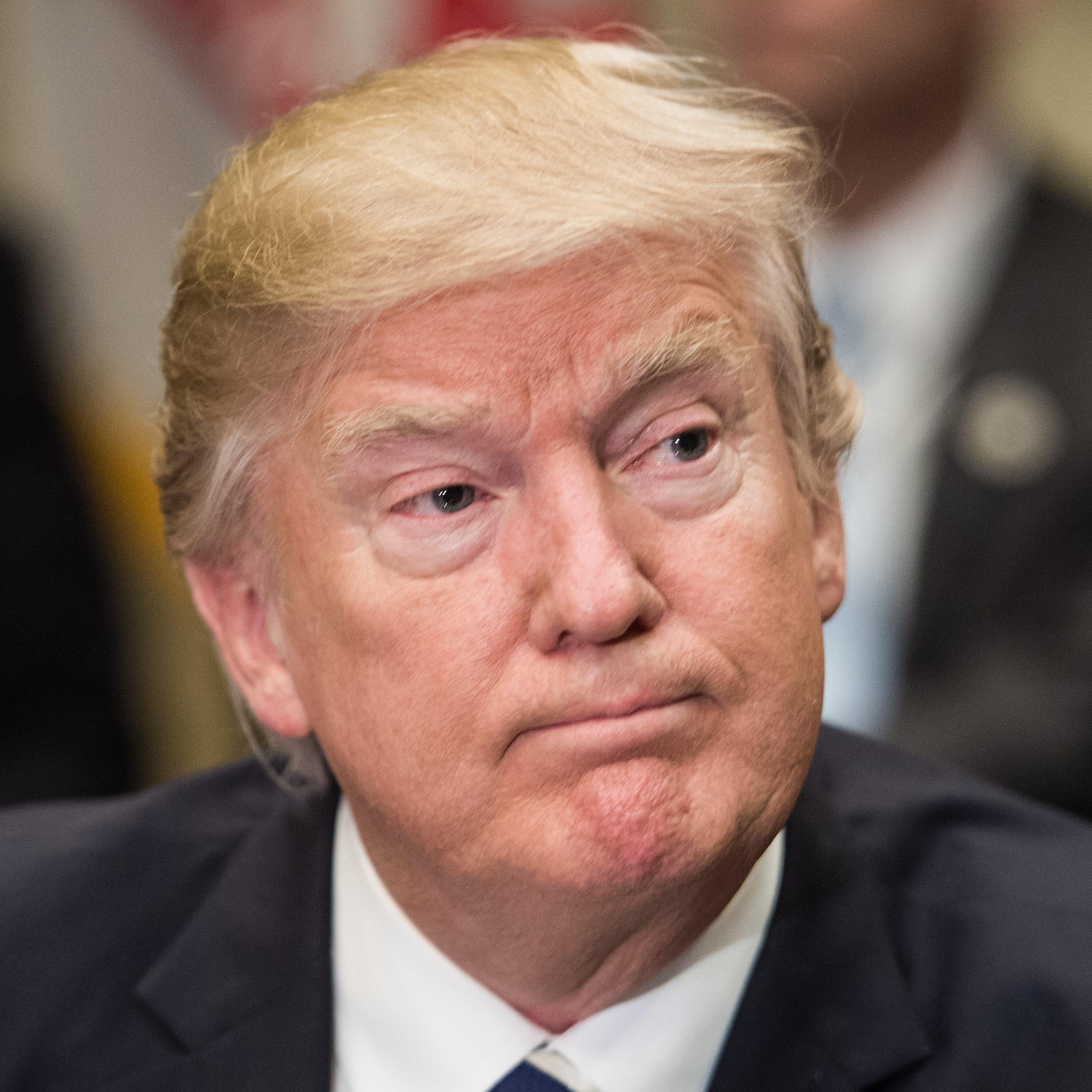 President Donald Trump at the White House in Washington, Jan. 31, 2017.