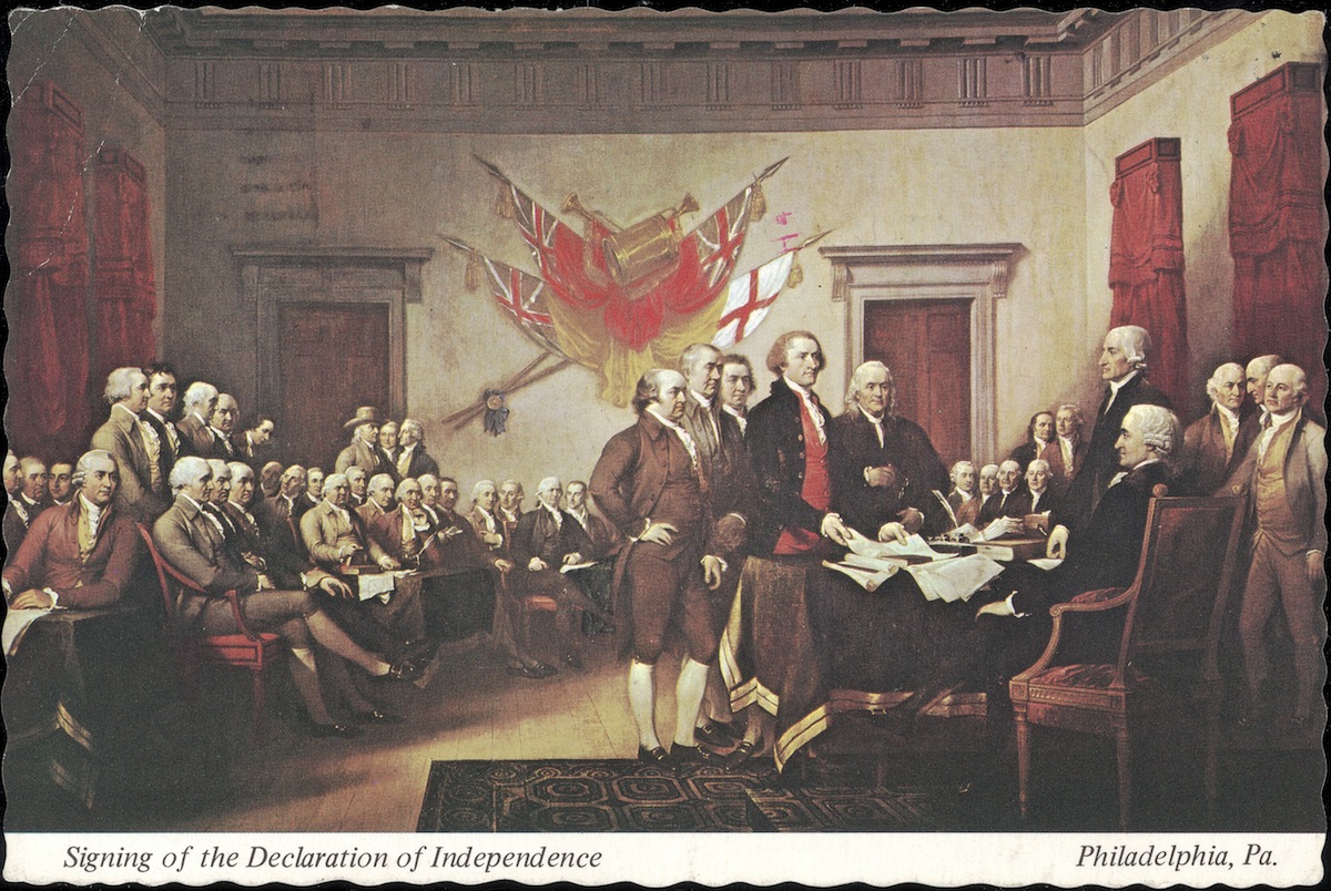 Signing of the Declaration of Independence