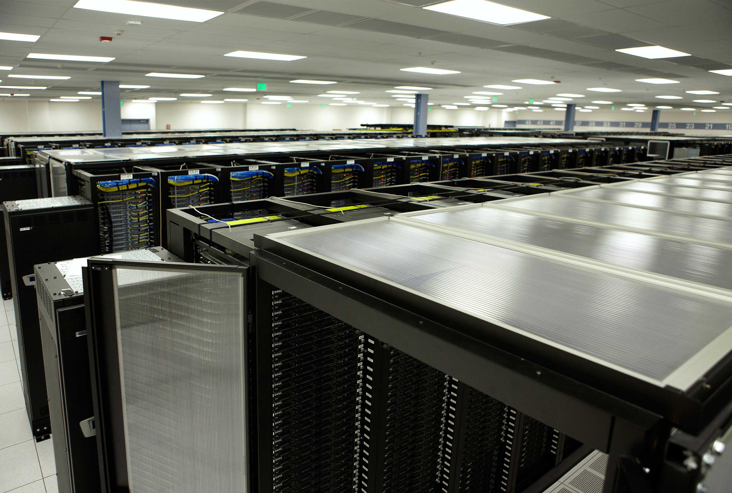 A Glimpse Inside A Facebook Server Farm