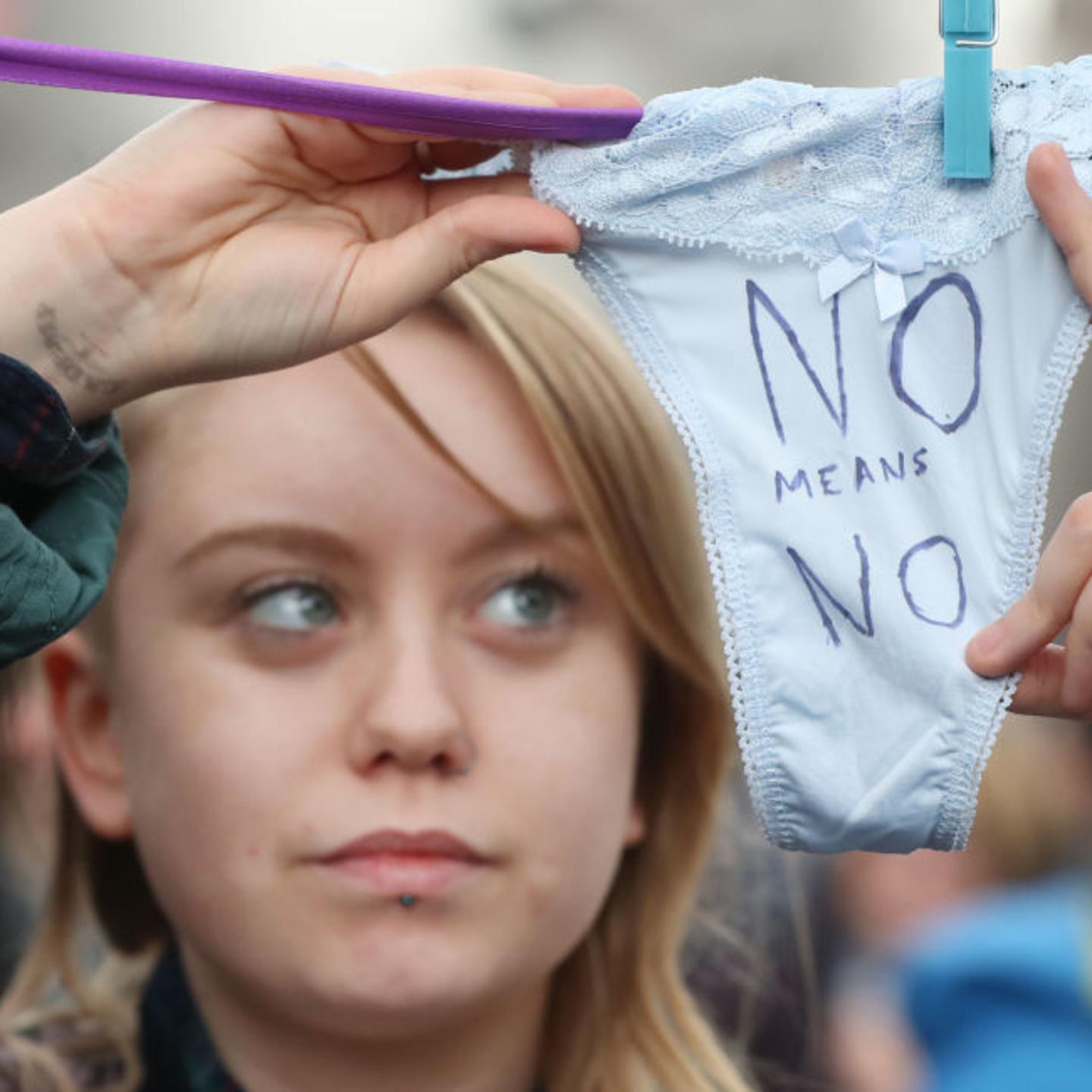 Sexual violence protest