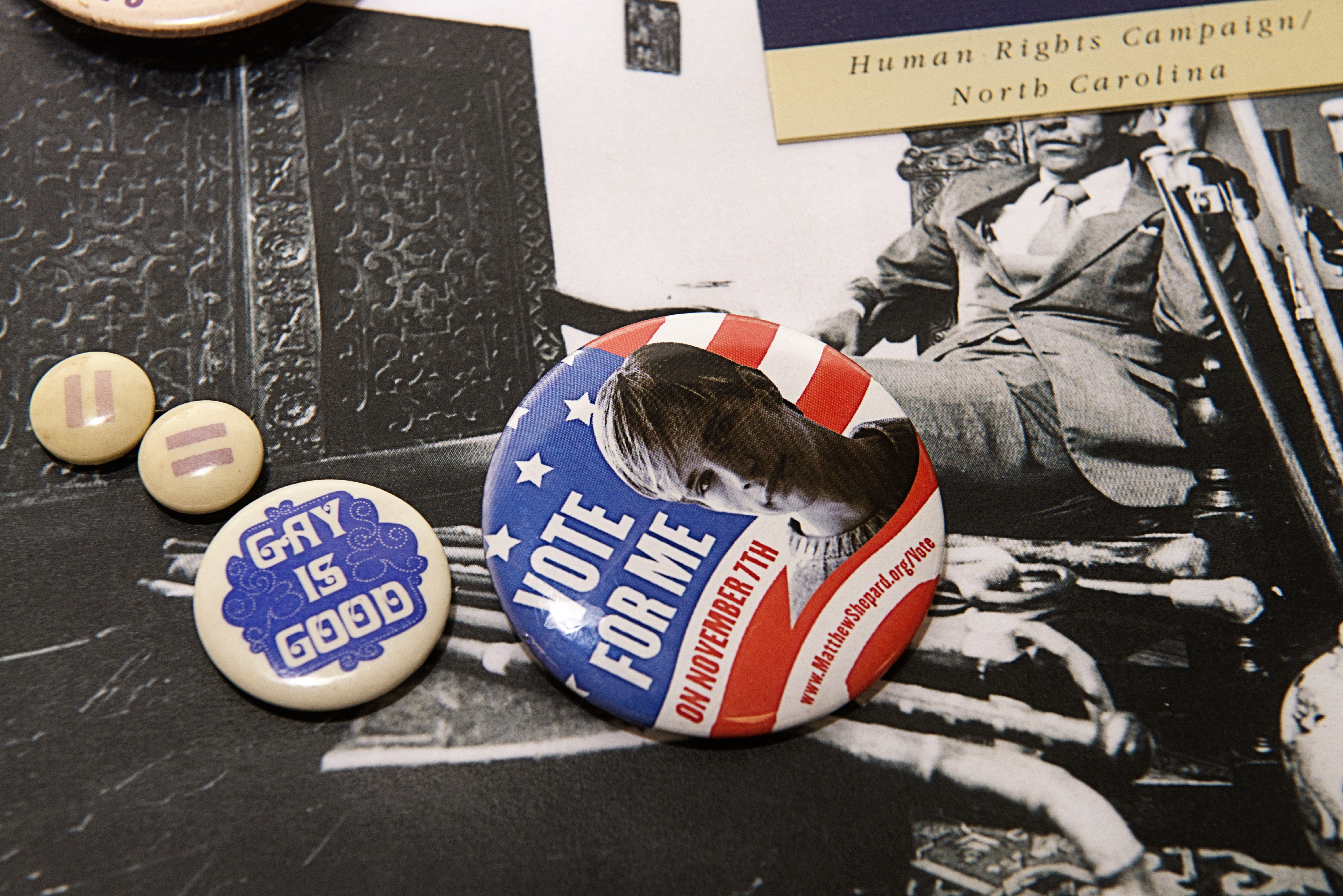Matthew Shepard voting button