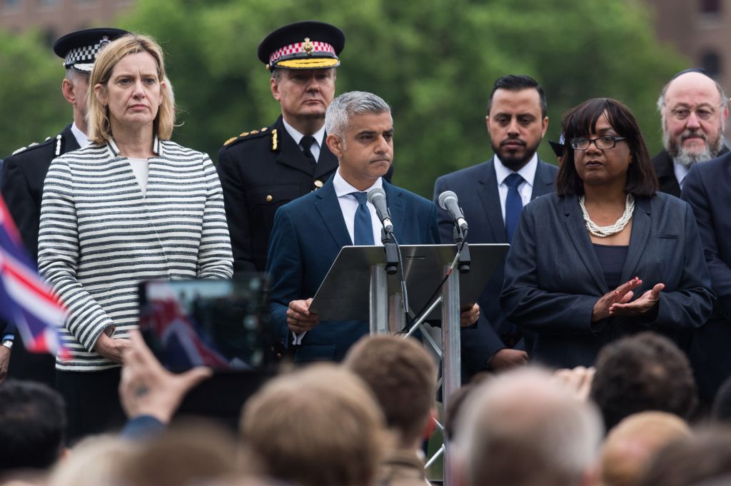 Aftermath of the London Bridge terror incident
