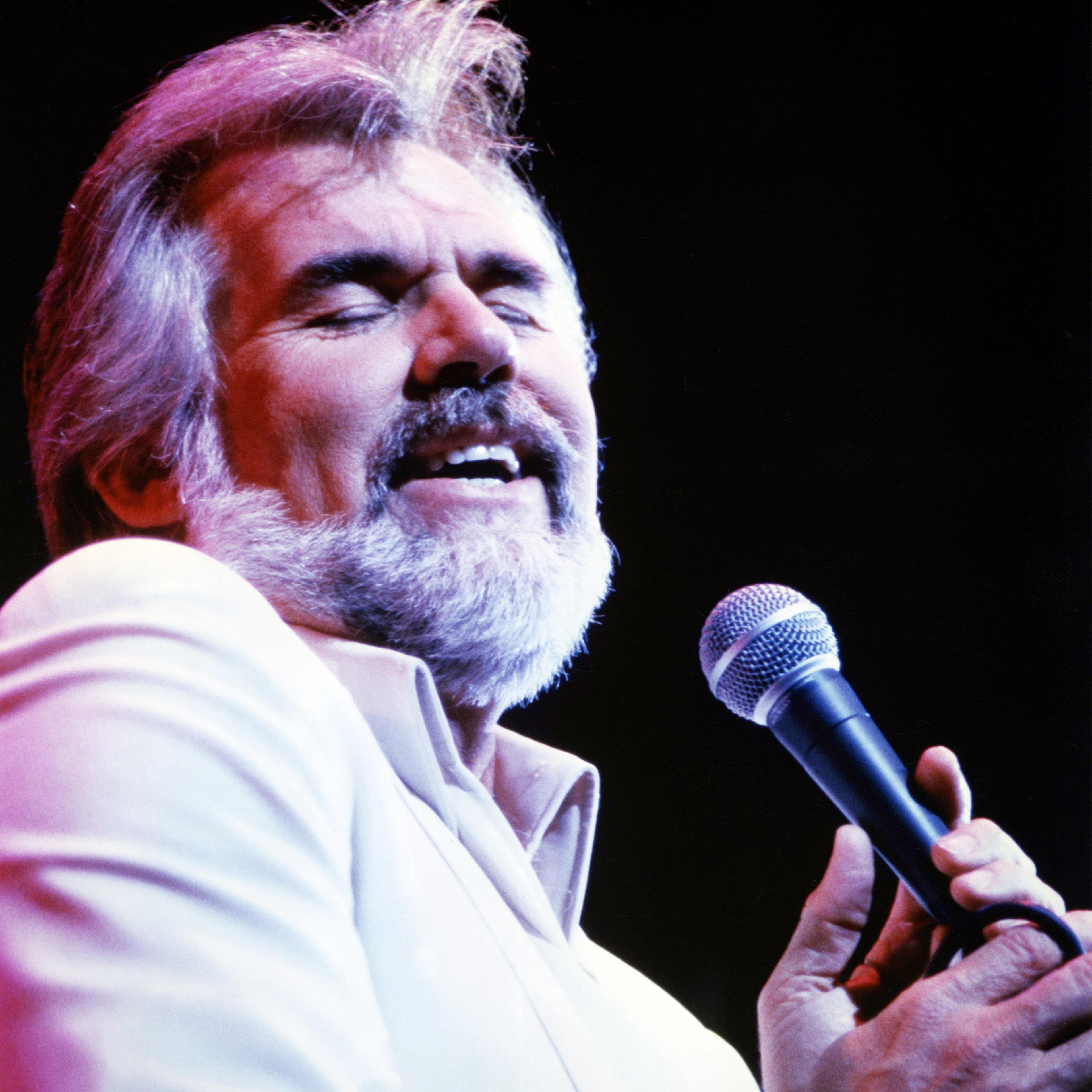Rogers, who was inducted into the Country Music Hall of Fame in 2013, singing circa 1980