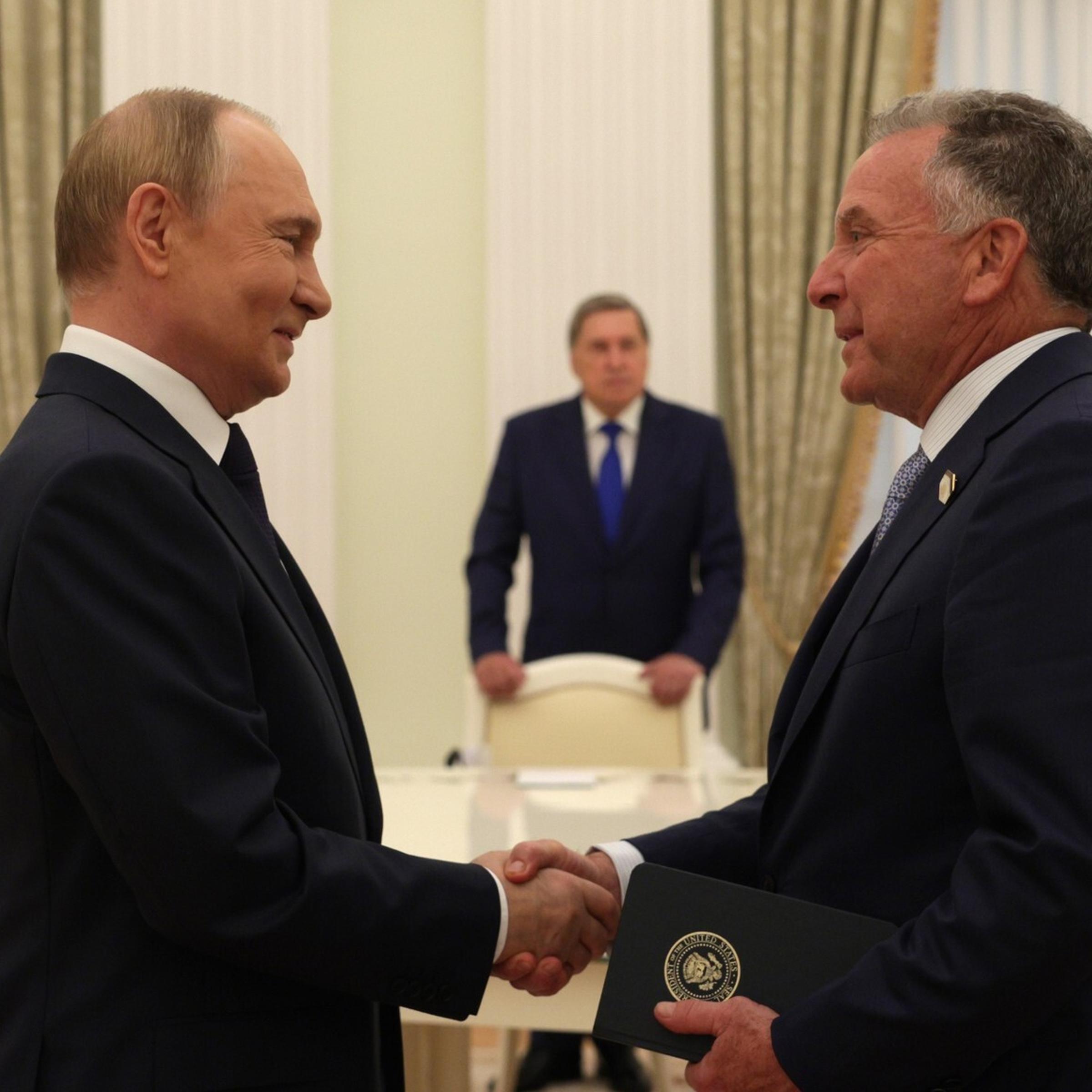 Vladimir Putin - Steve Witkoff meeting in Moscow