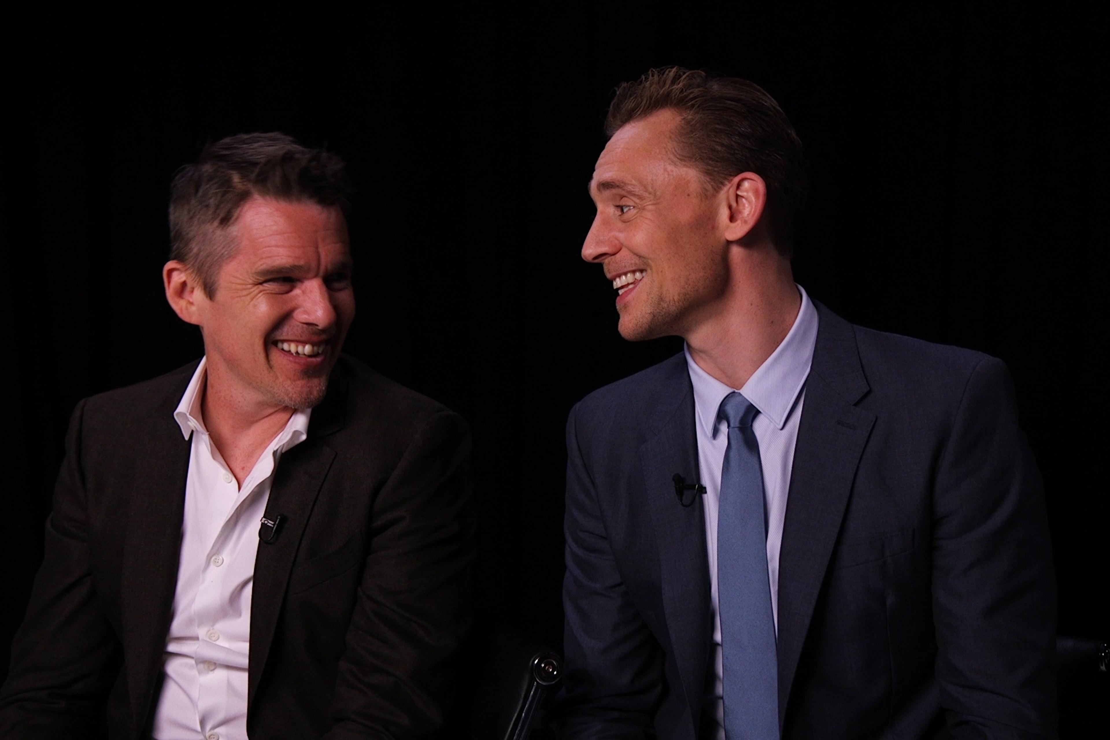 Tom Hiddleston and Ethan Hawke video still