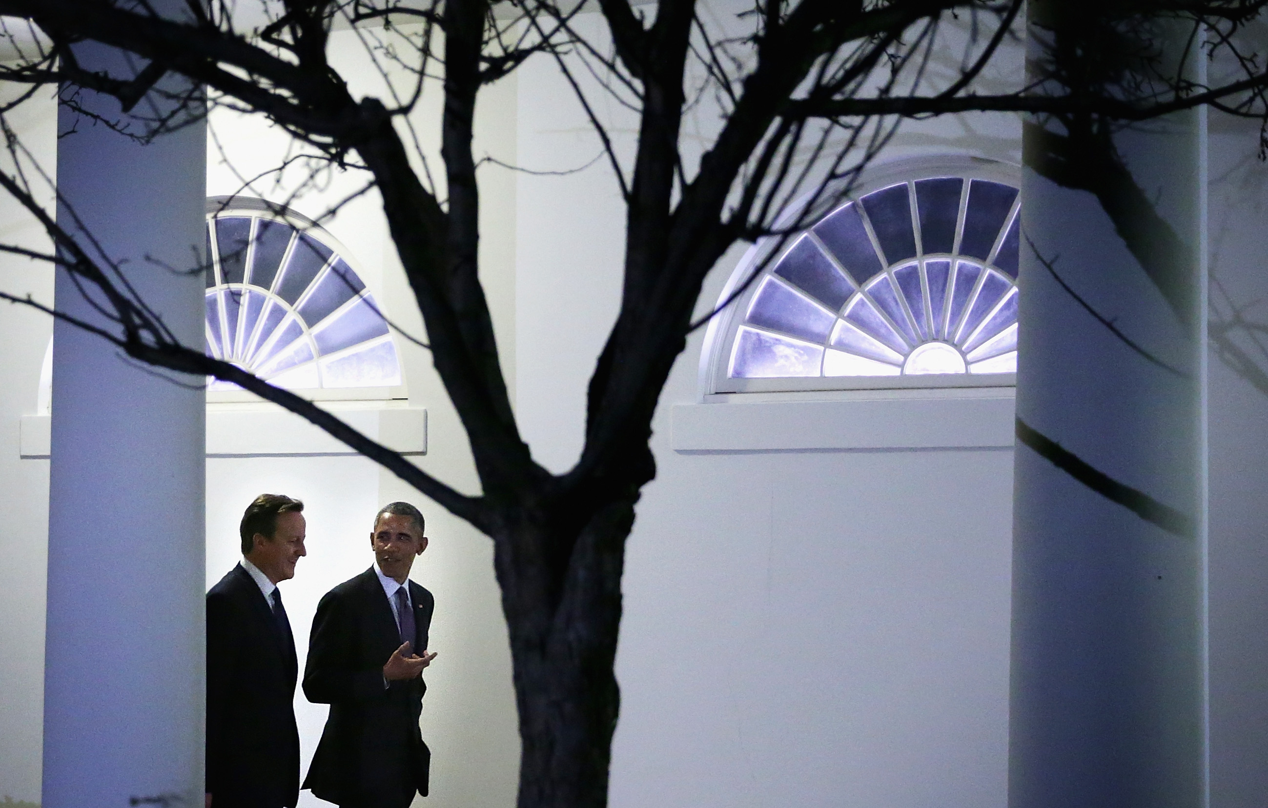 UK PM David Cameron Visits Washington DC