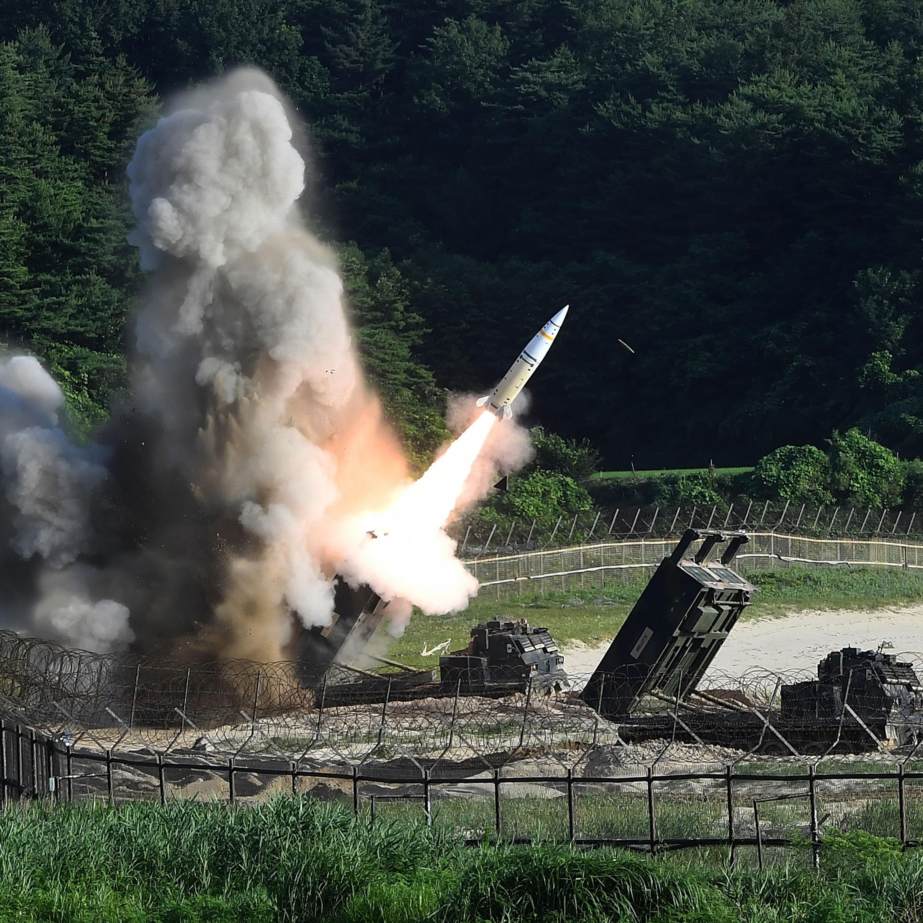 U.S. And South Korean Military Launch Missile Ballistic Exercise