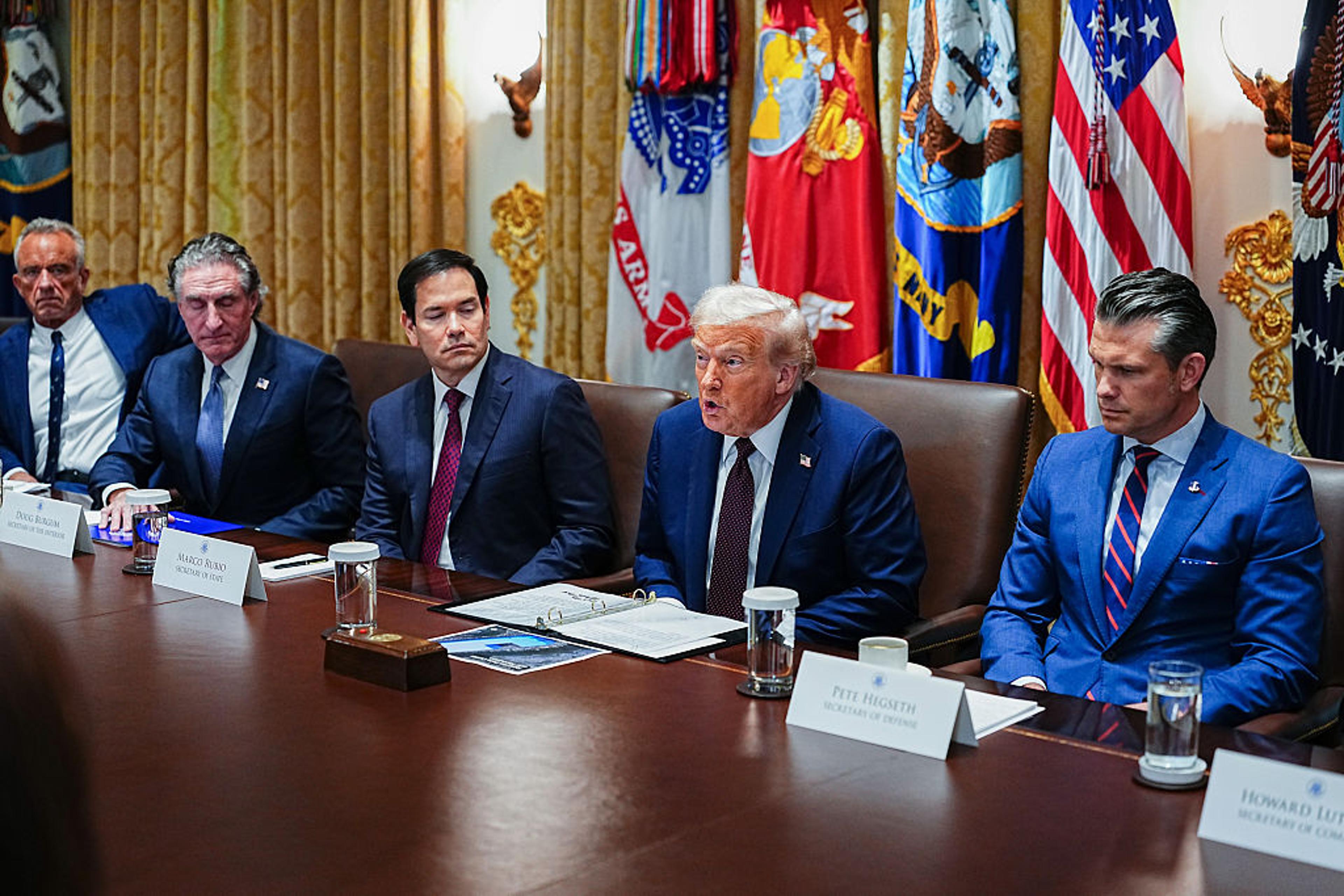 President Trump Holds Cabinet Meeting