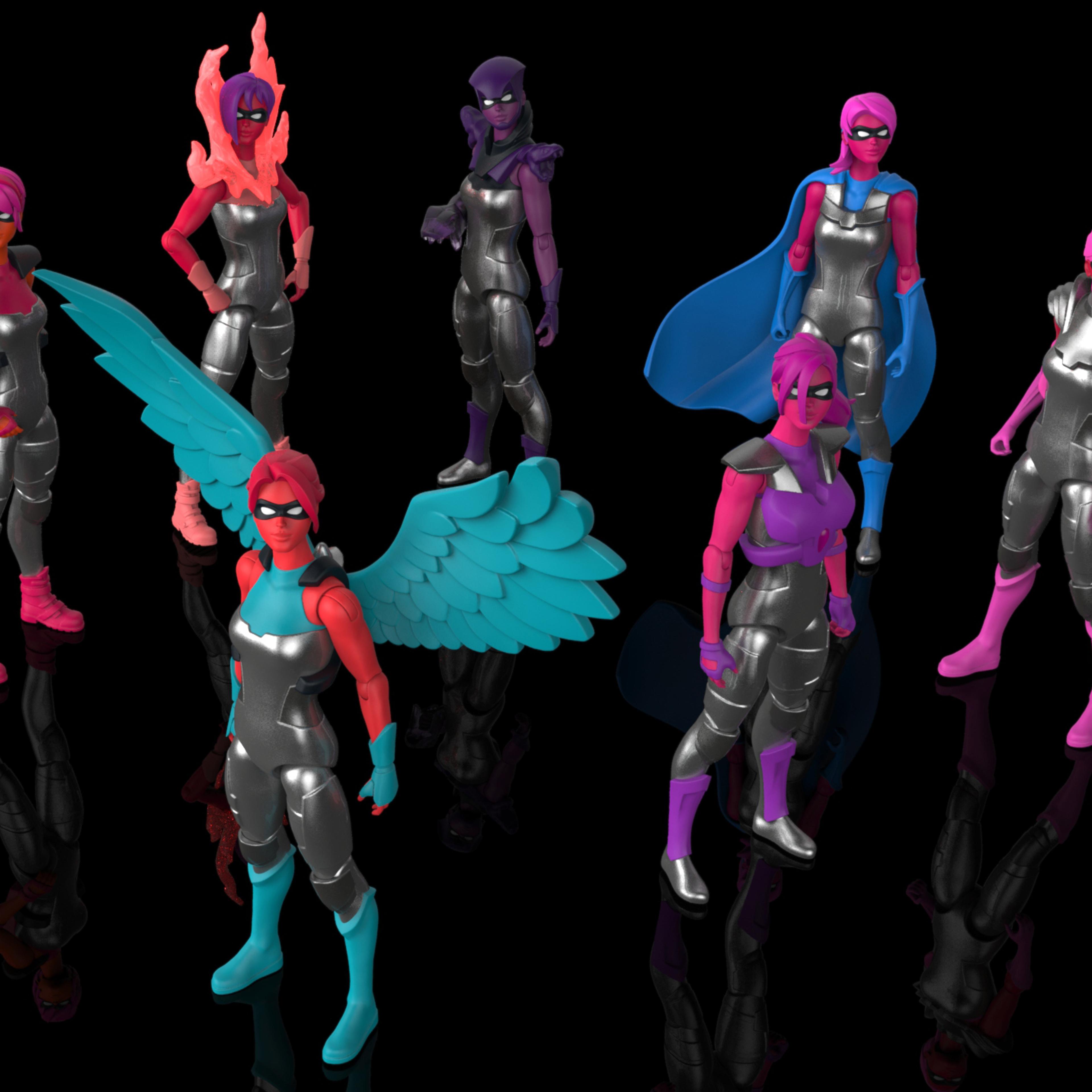I Am Elemental action figures