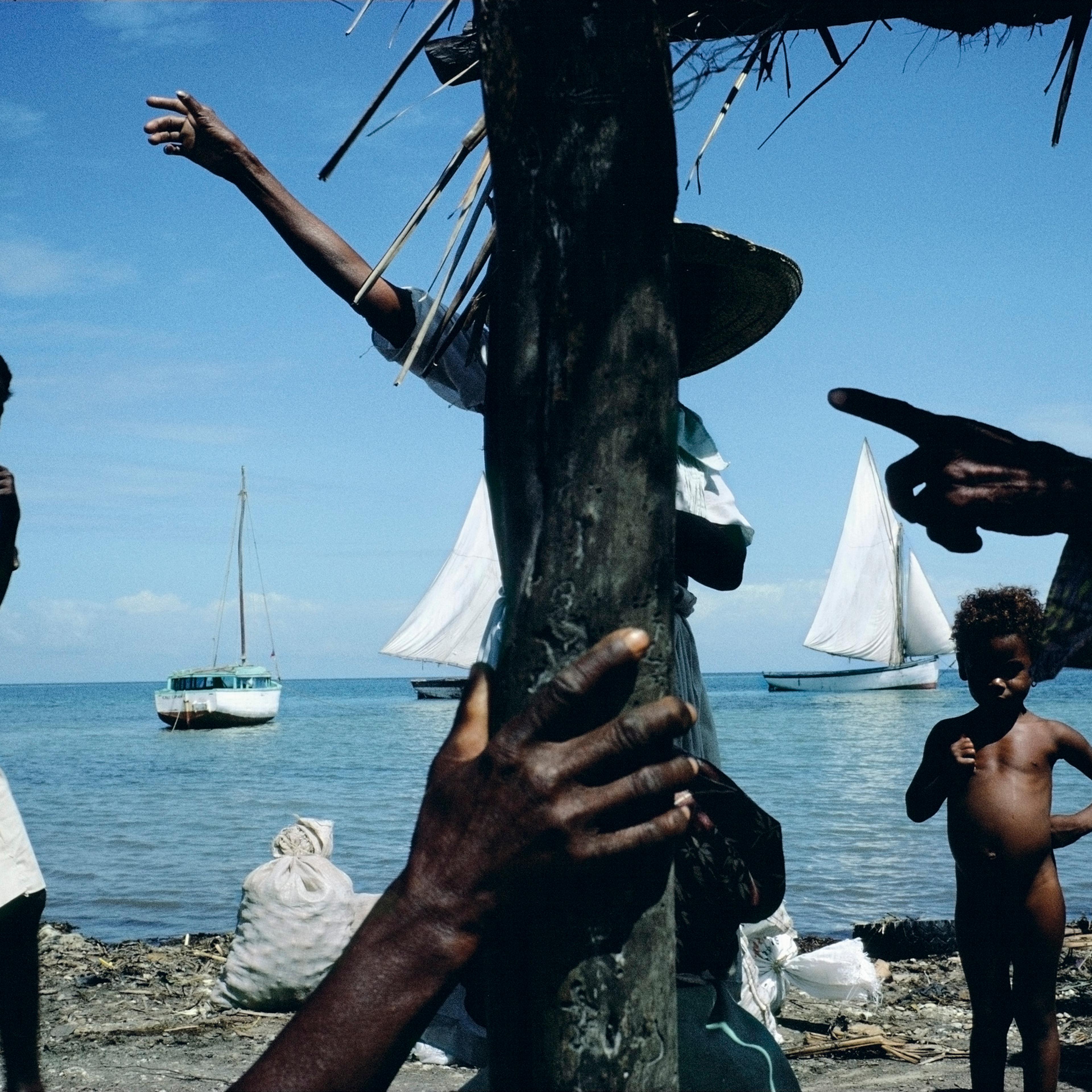 troits, La Gonve, Haiti, 1986