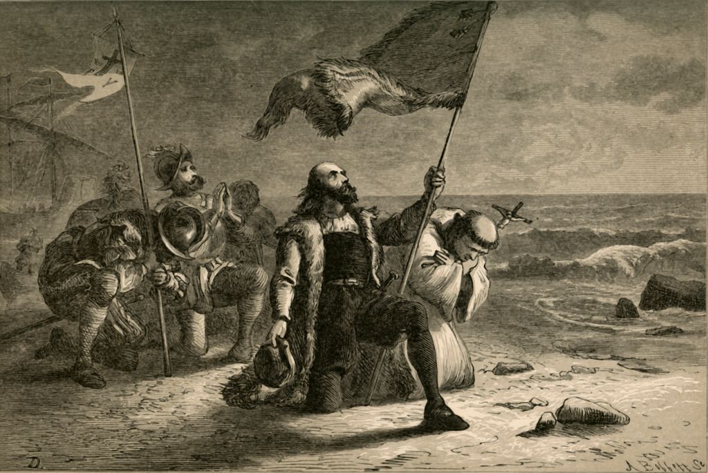 The Landing Of Columbus