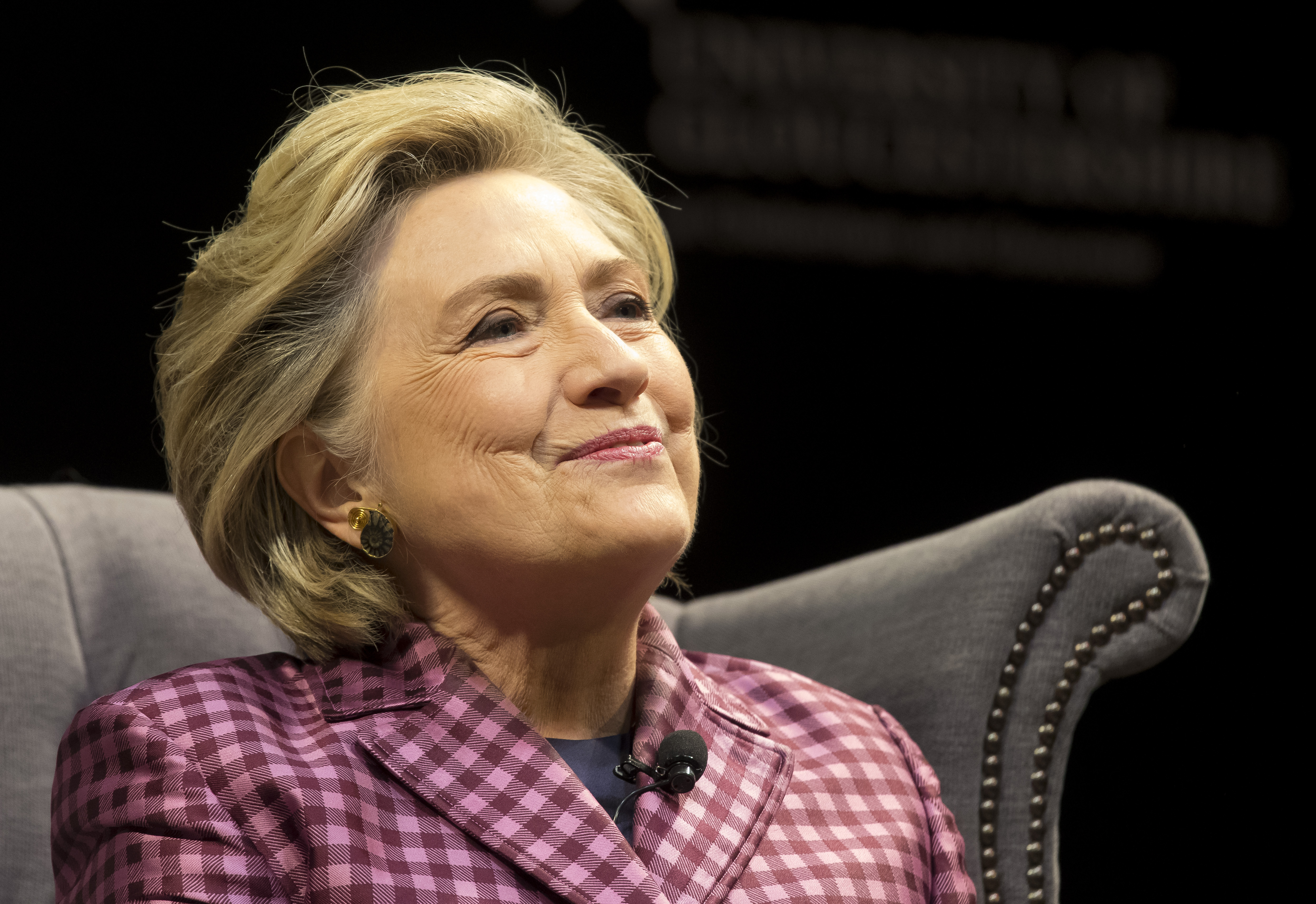 Hillary Clinton Speaks At The Cheltenham Literary Festival