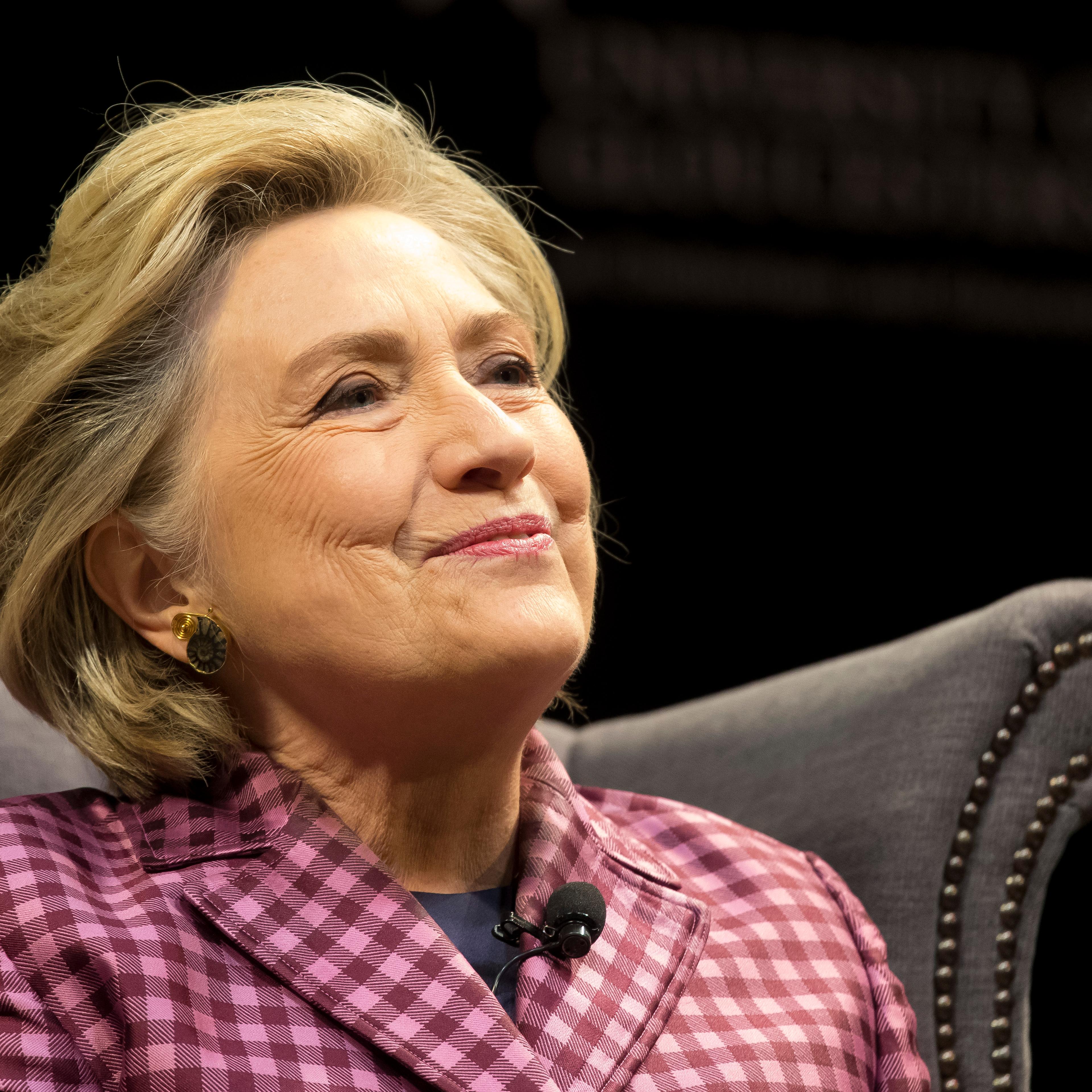 Hillary Clinton Speaks At The Cheltenham Literary Festival