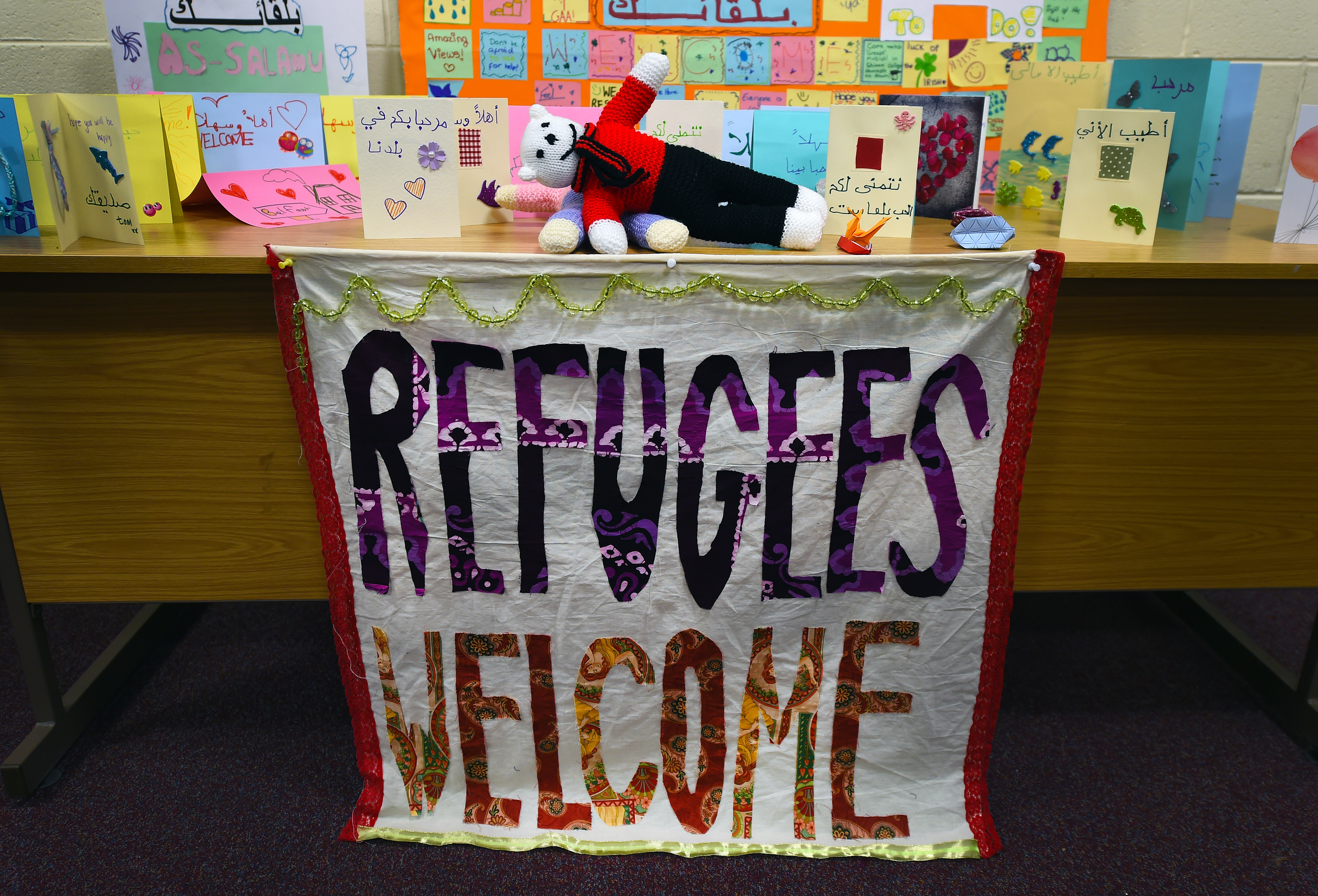Accommodation Is Prepared For Syrian Refugees Arriving In Northern Ireland