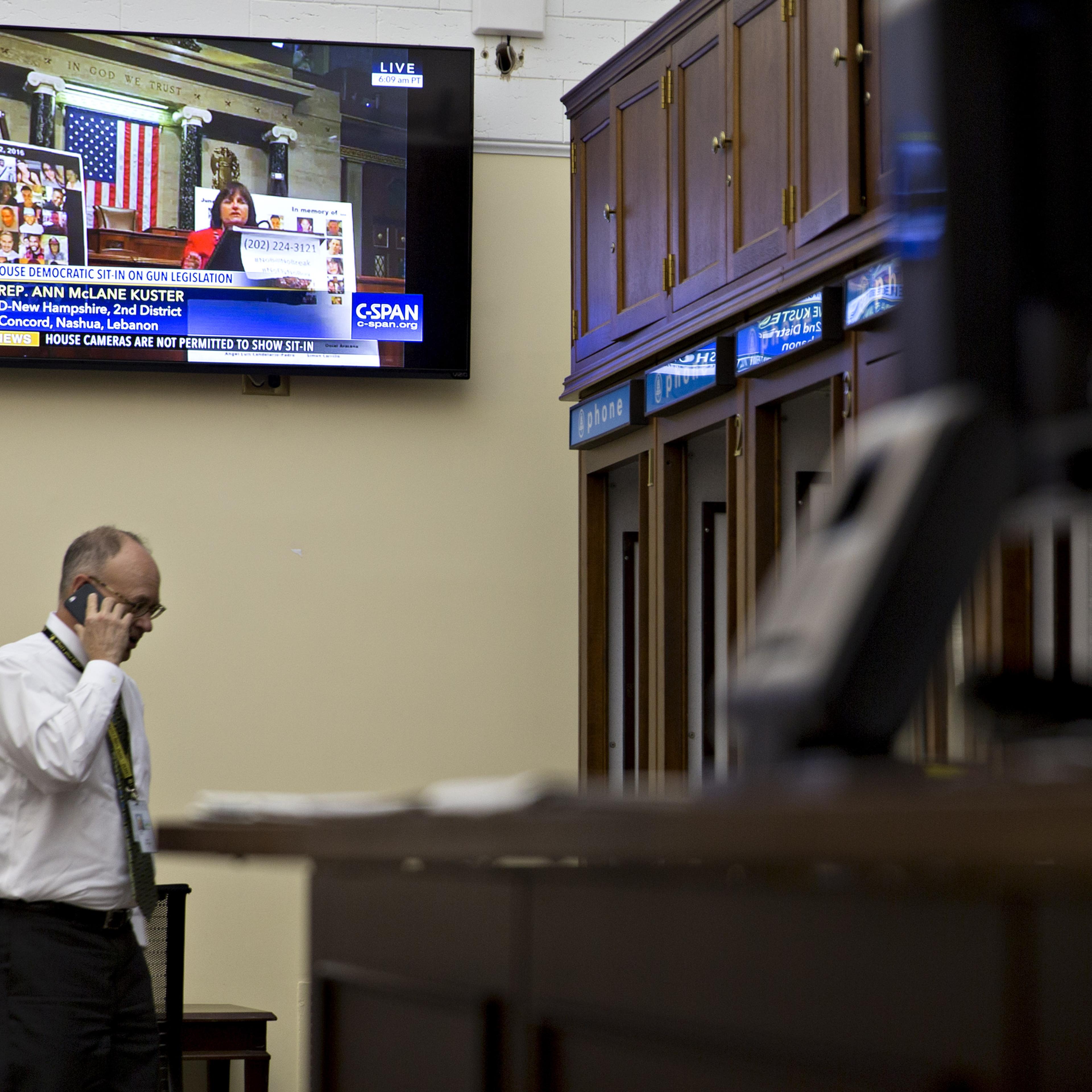 House Republicans Leave Town As Democrats Extend Gun Sit-In