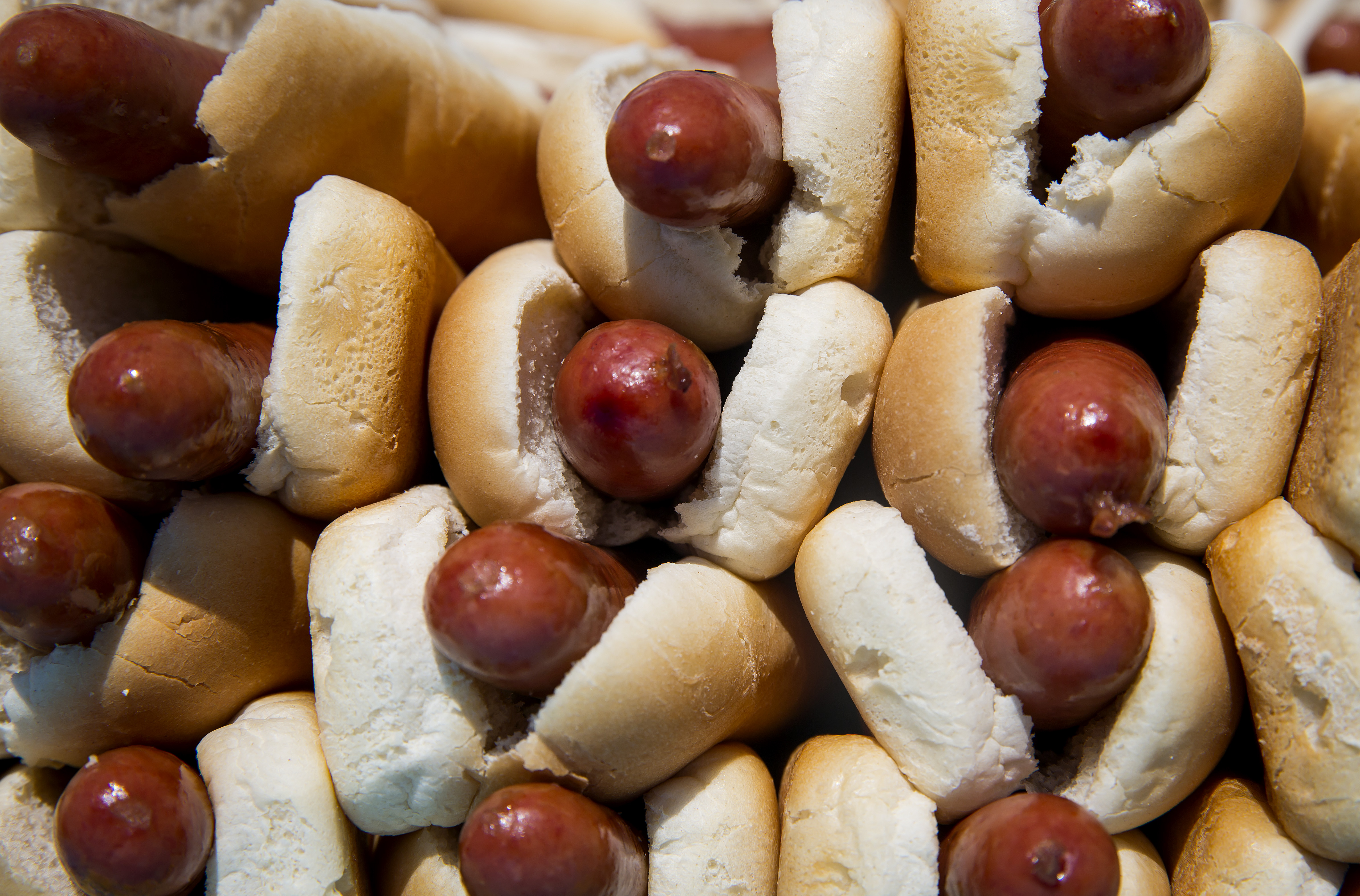 Professional Eaters Compete In Annual Nathan's Hot Dog Eating Contest