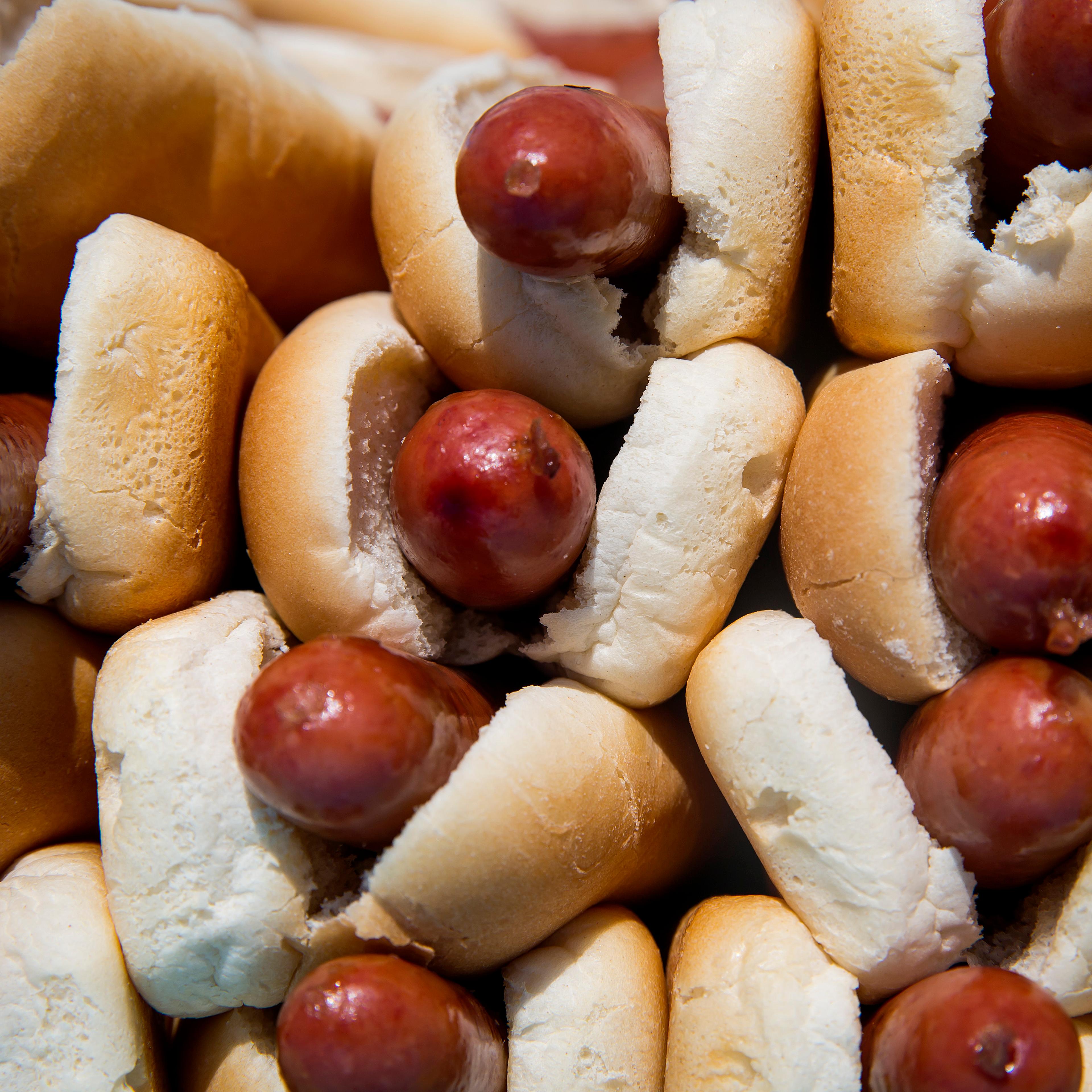 Professional Eaters Compete In Annual Nathan's Hot Dog Eating Contest