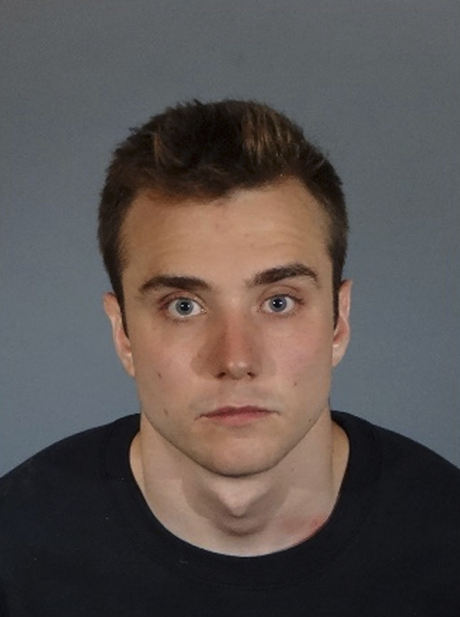 YouTube personality Calum McSwiggan is seen in a mugshot, released by the Los Angeles County Sheriff's Department, on June 29, 2016. McSwiggan, who said he was assaulted outside a West Hollywood club, has been charged with filing a false police report an
