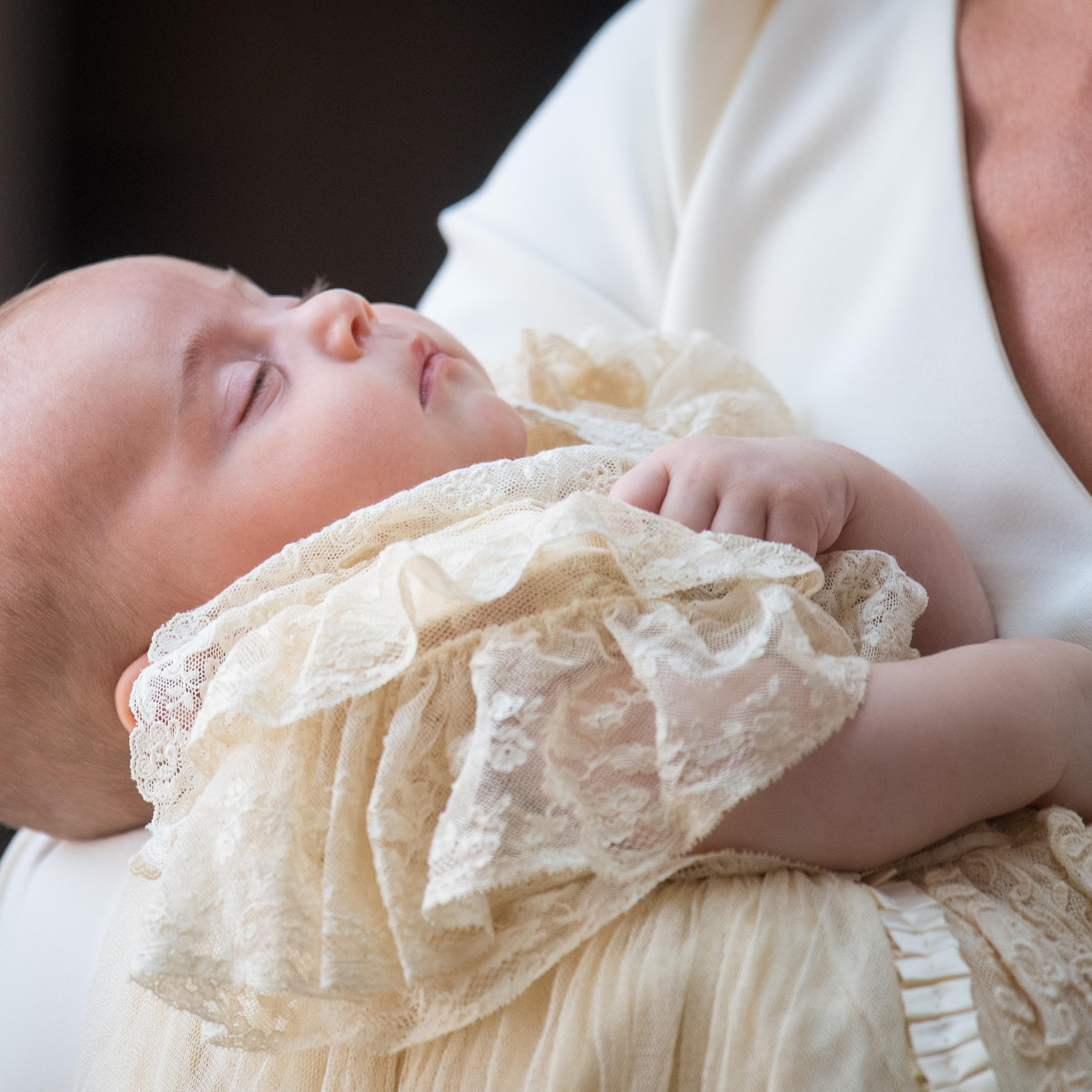 First Photo of Prince Louis at his Christening