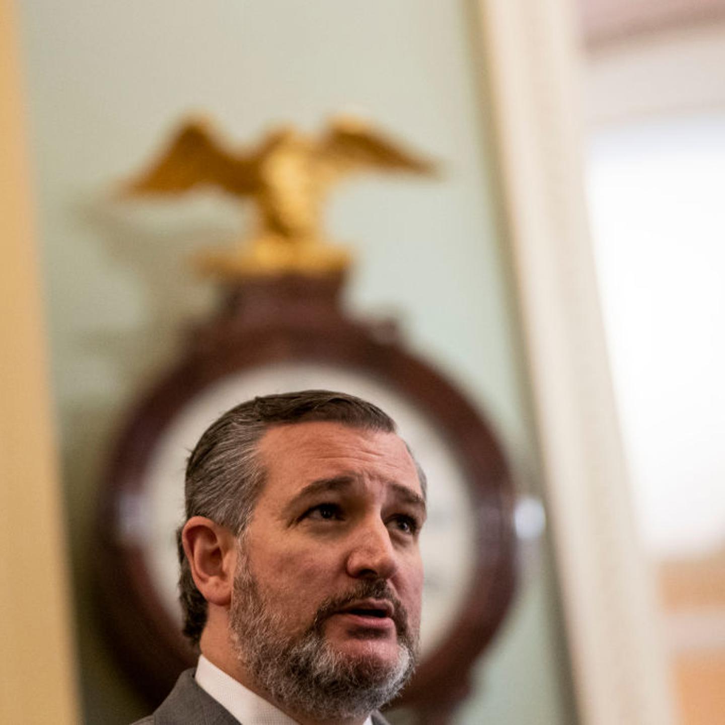 Senator Ted Cruz on Captiol Hill