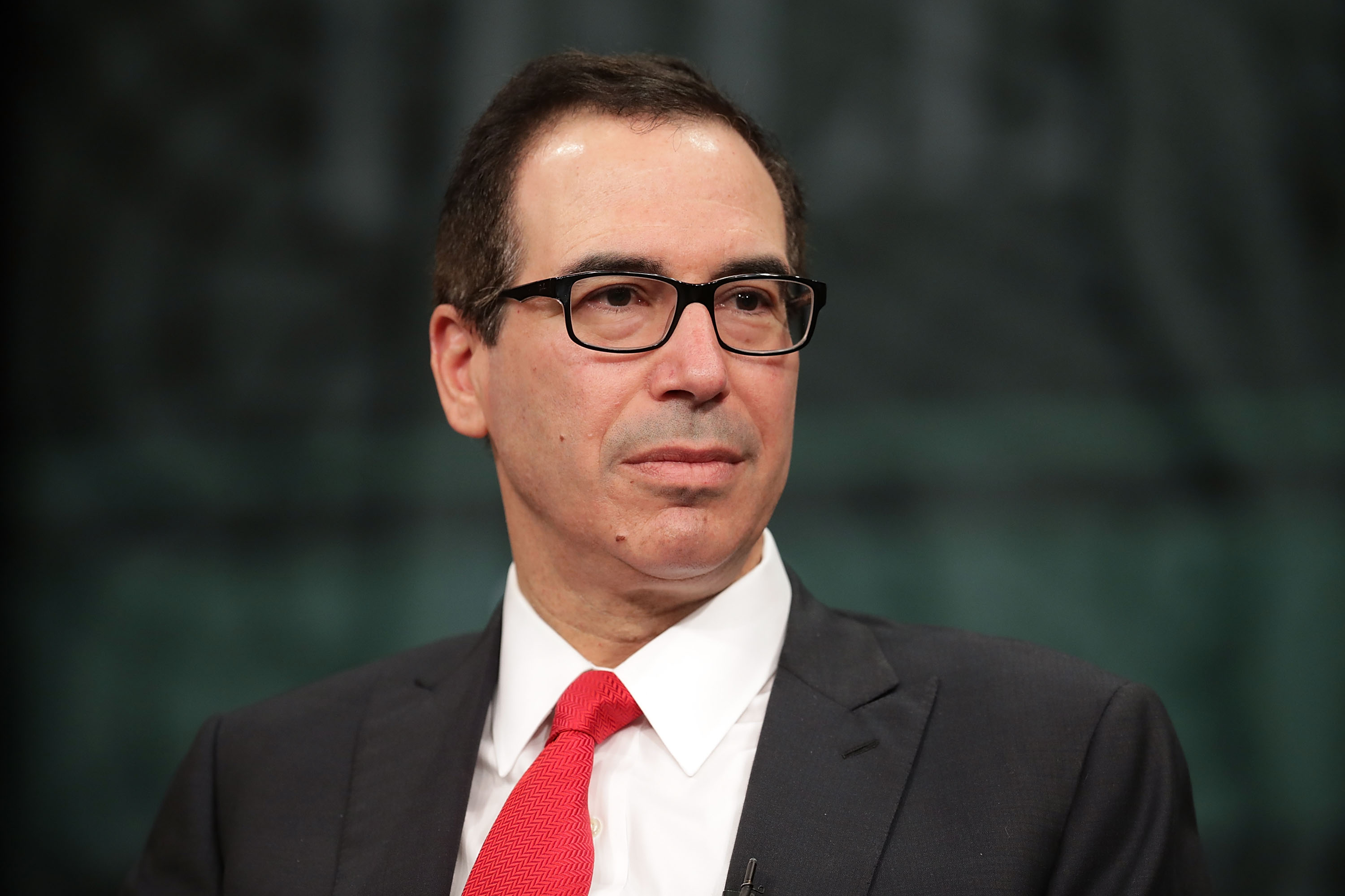 Treasury Secretary Steven Mnuchin Speaks On Tax Reform At The Newseum