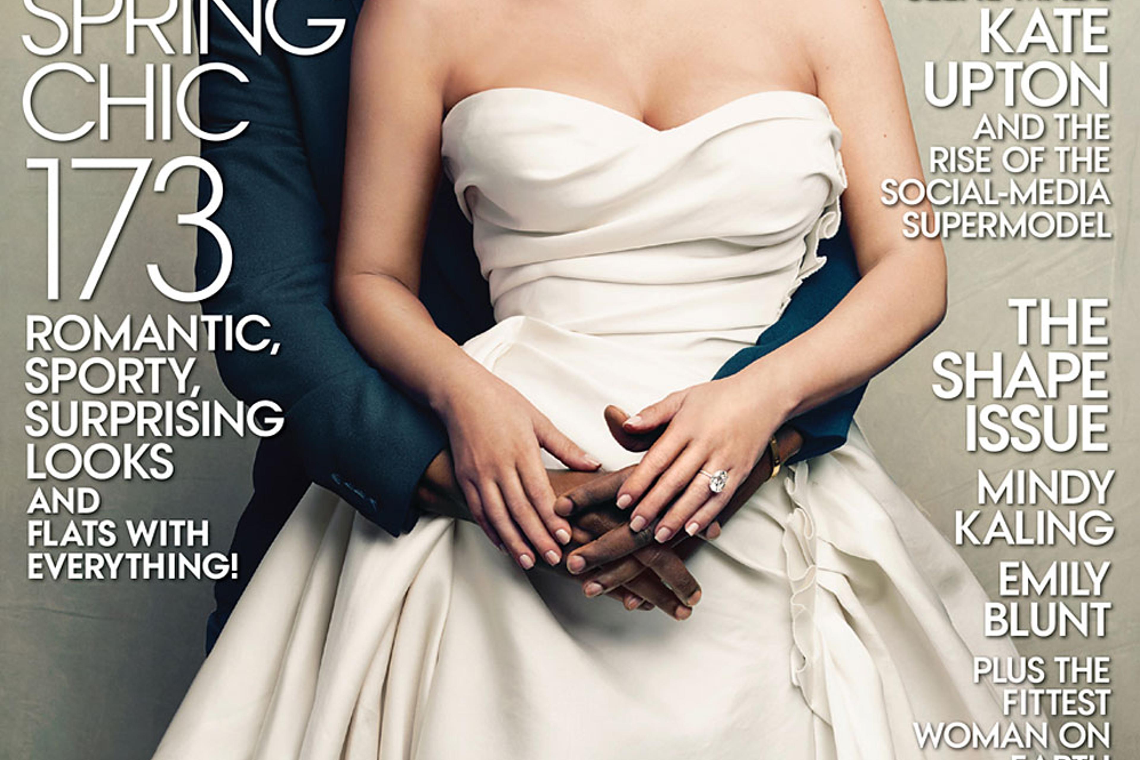Vogue Kanye West & Kim Kardashian